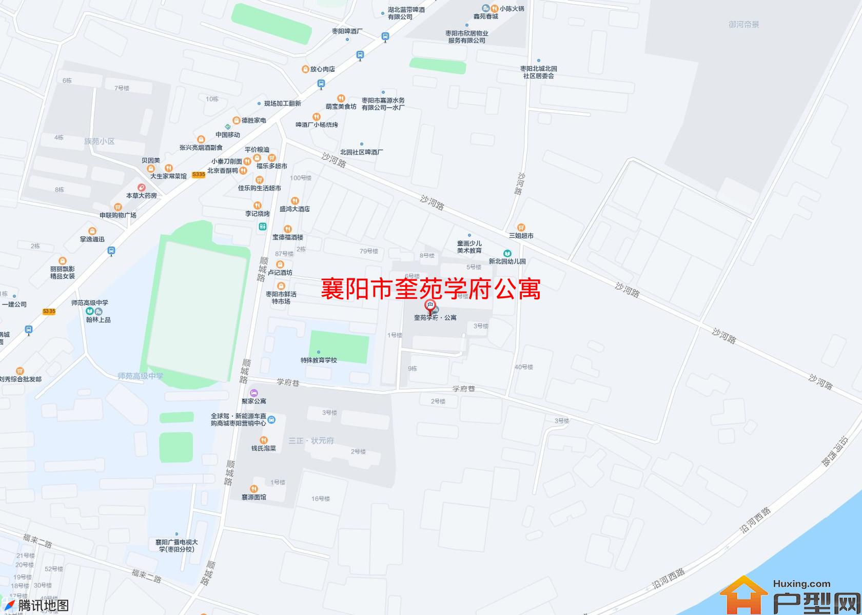 奎苑学府公寓小区 - 户型网
