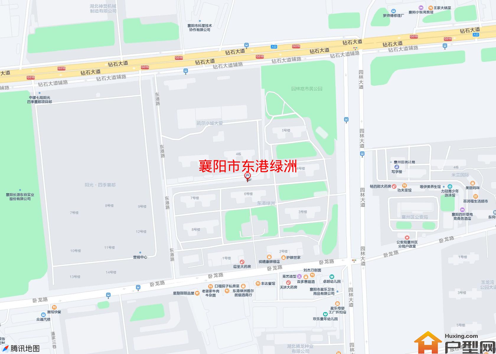 东港绿洲小区 - 户型网