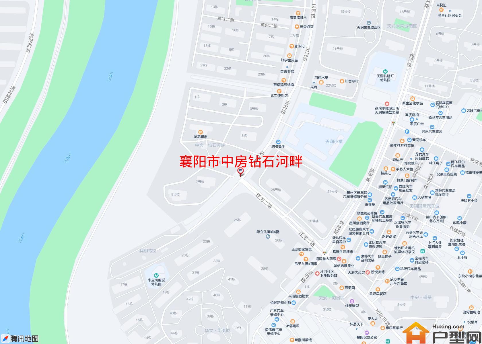 中房钻石河畔小区 - 户型网