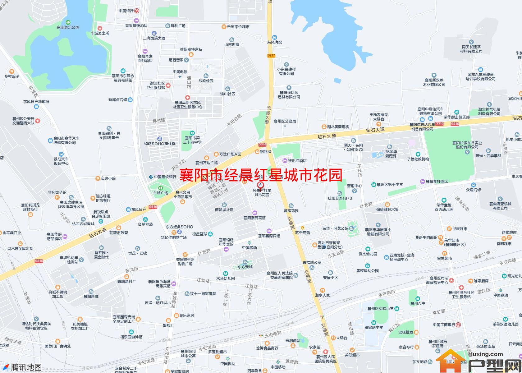 经晨红星城市花园小区 - 户型网