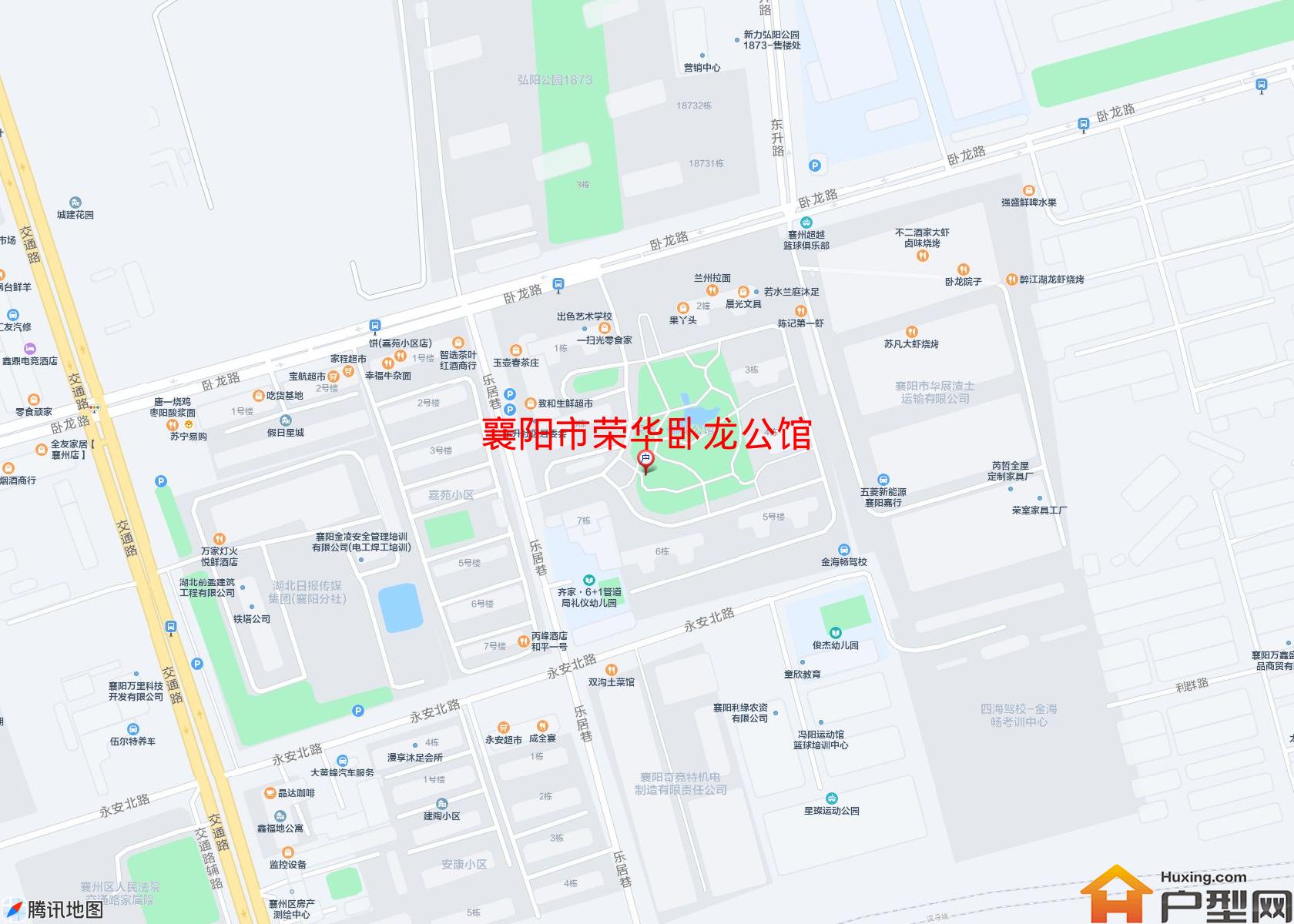 荣华卧龙公馆小区 - 户型网