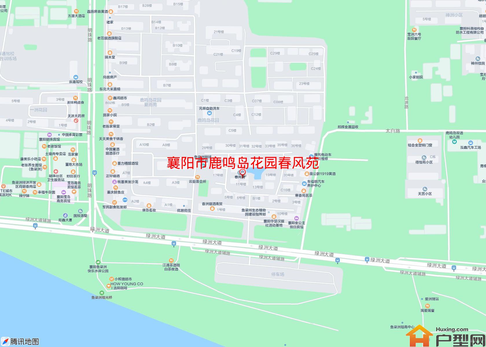 鹿鸣岛花园春风苑小区 - 户型网