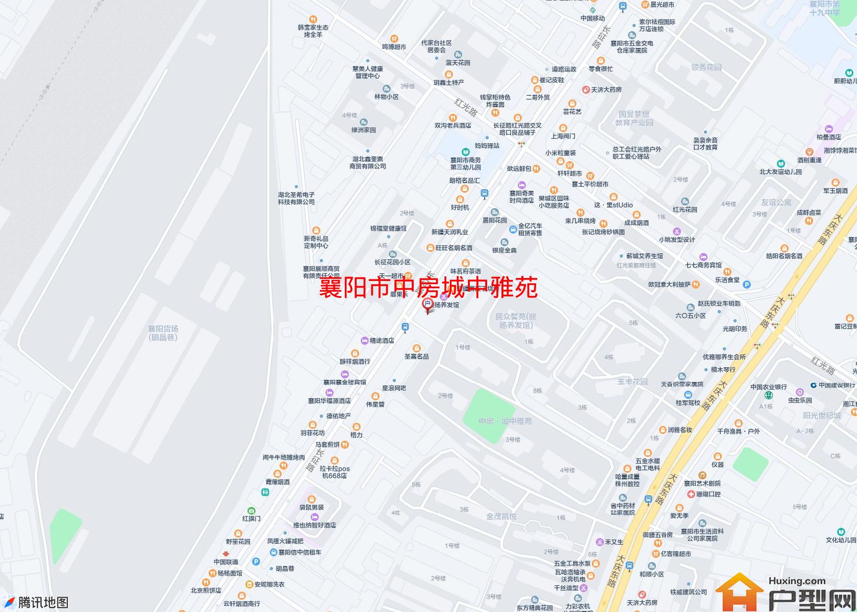 中房城中雅苑小区 - 户型网