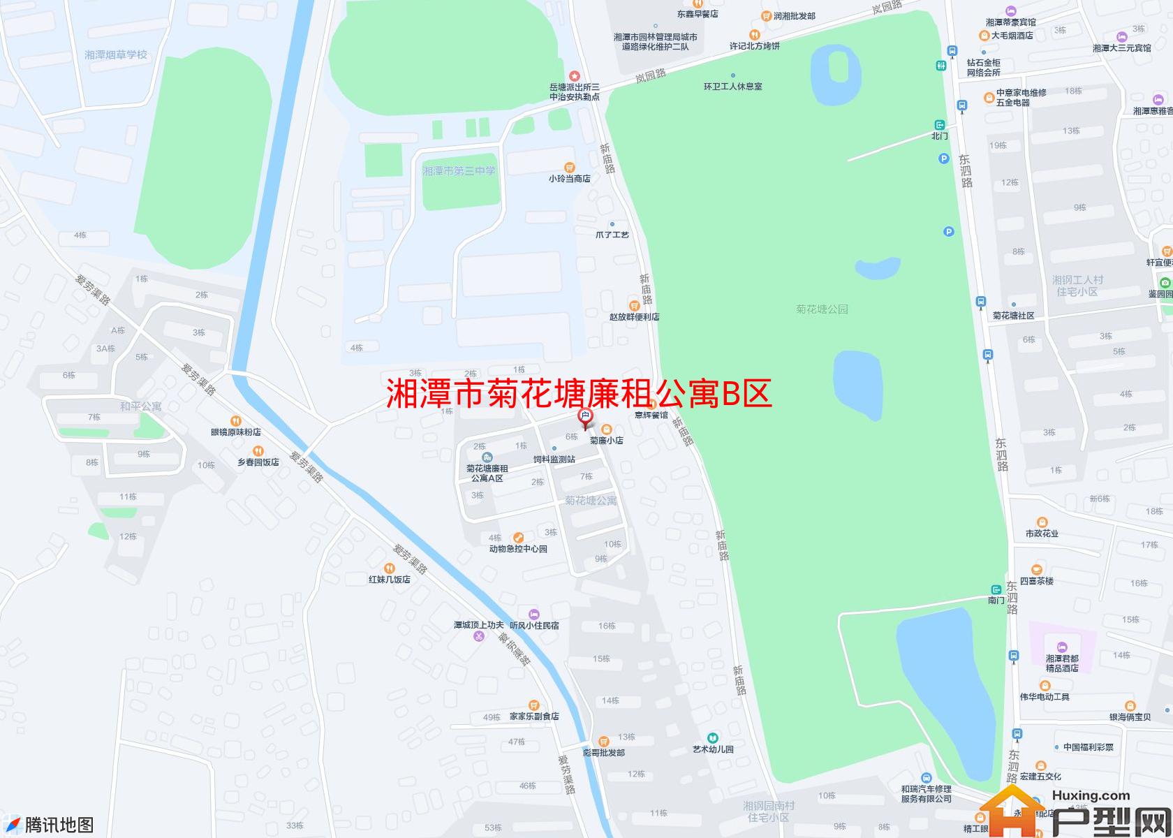 菊花塘廉租公寓B区小区 - 户型网