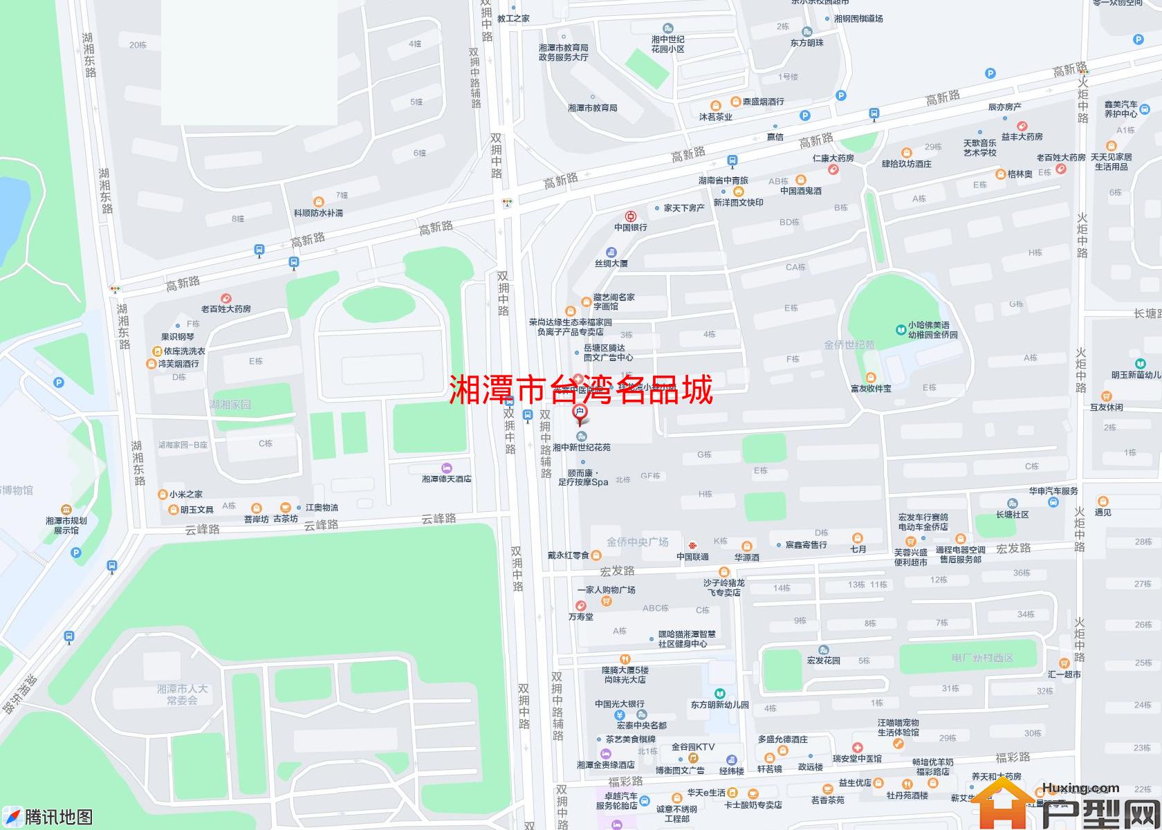 台湾名品城小区 - 户型网