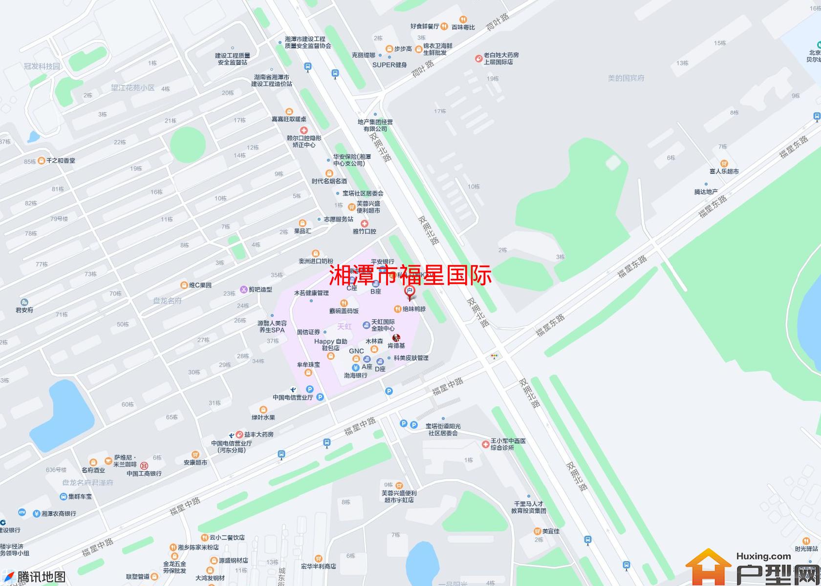福星国际小区 - 户型网