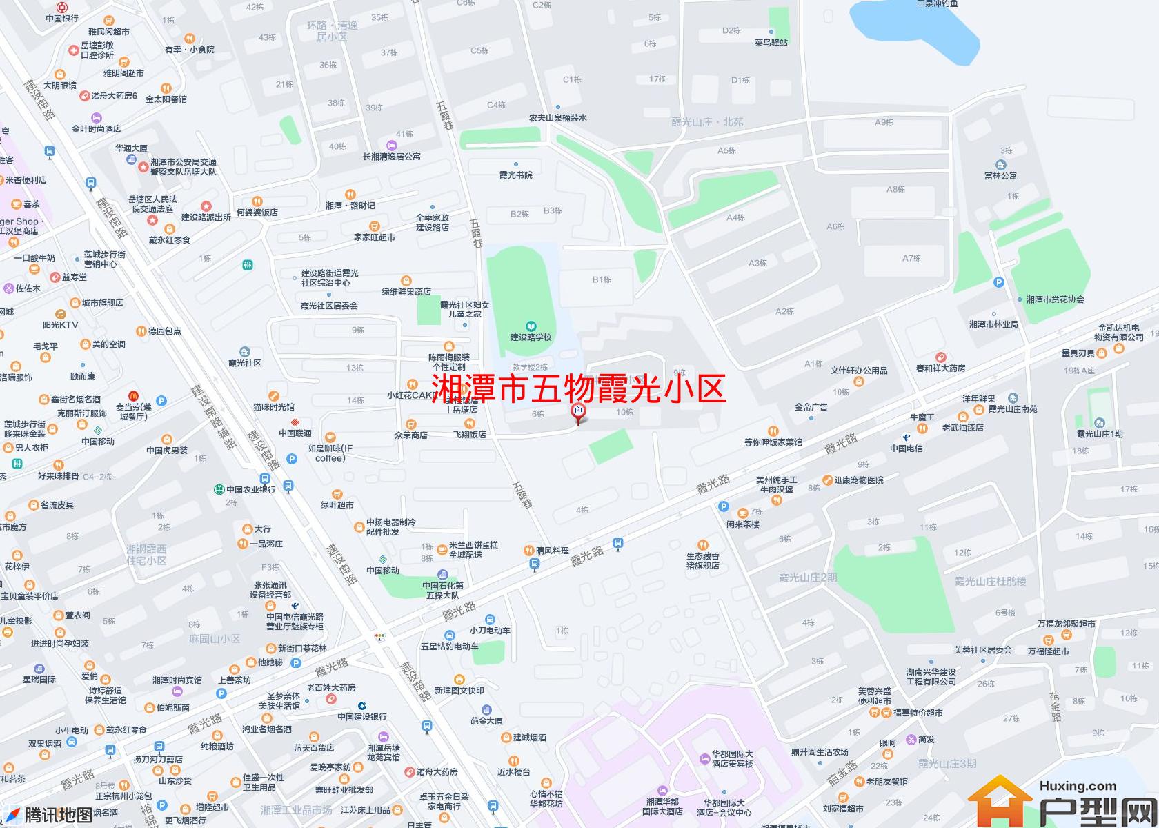 五物霞光小区小区 - 户型网