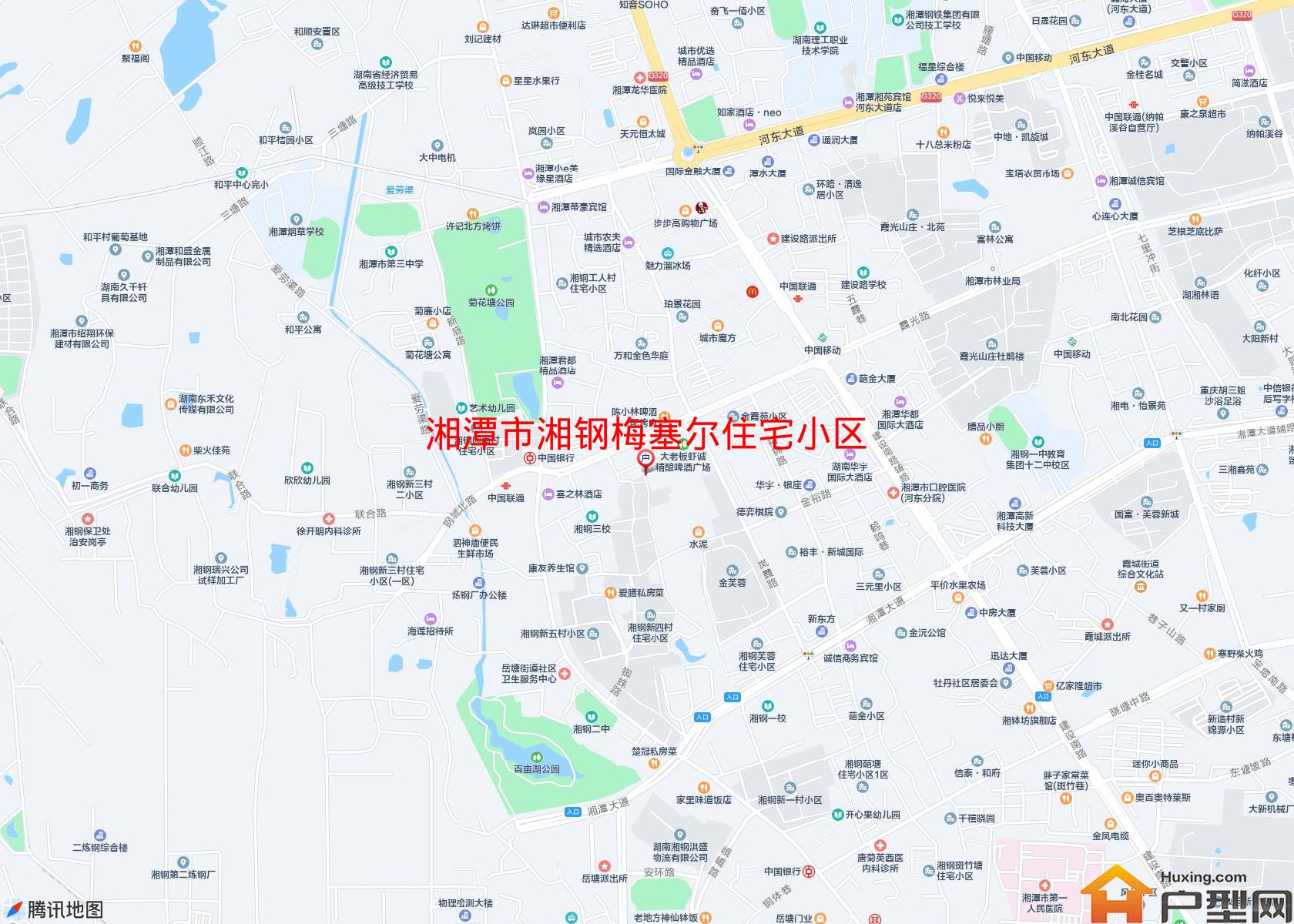 湘钢梅塞尔住宅小区小区 - 户型网