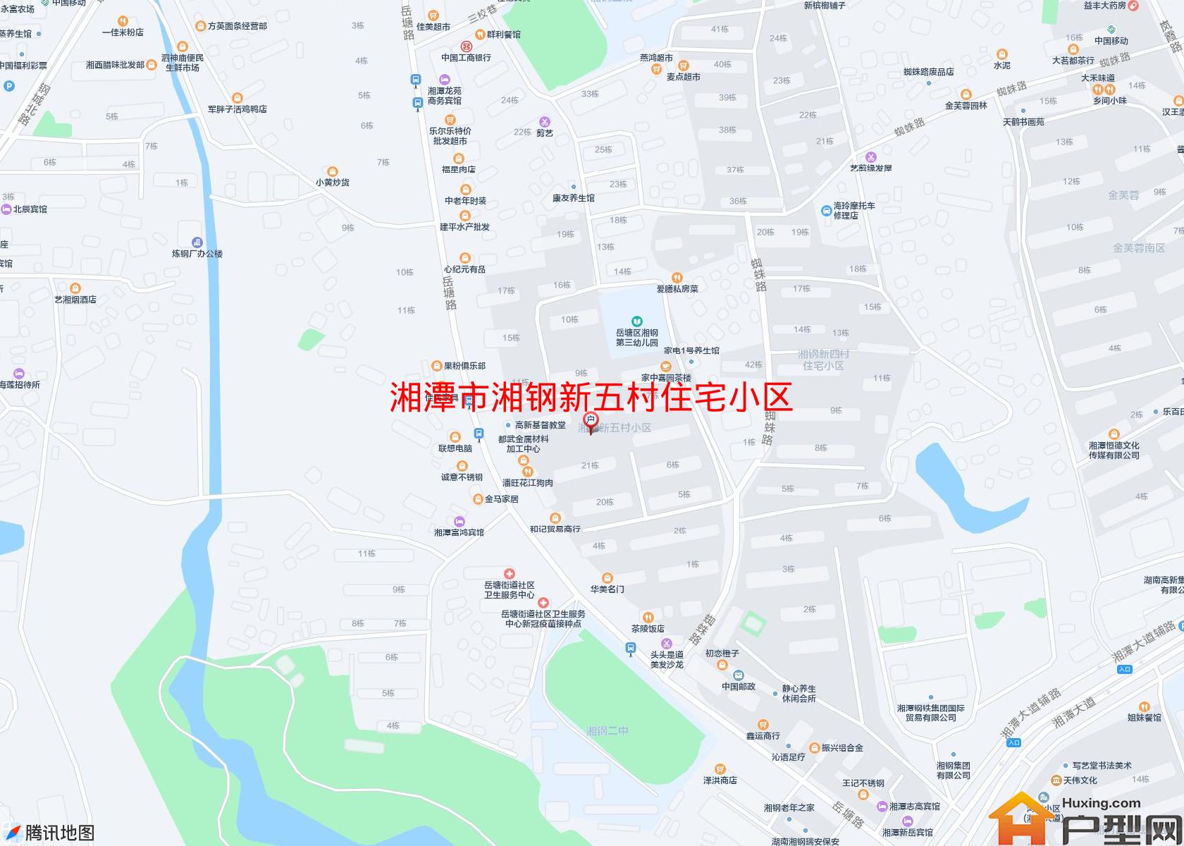 湘钢新五村住宅小区小区 - 户型网