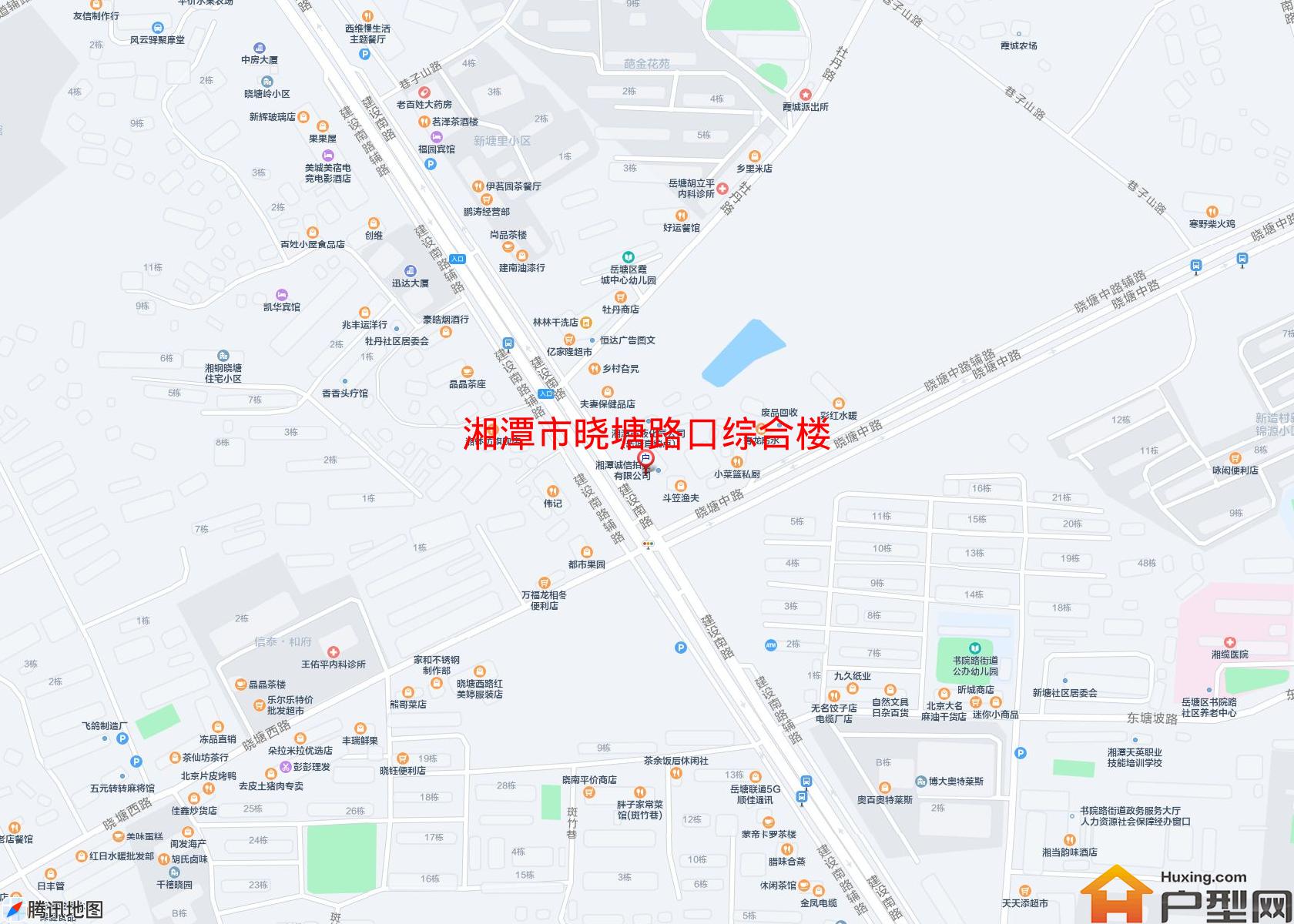 晓塘路口综合楼小区 - 户型网