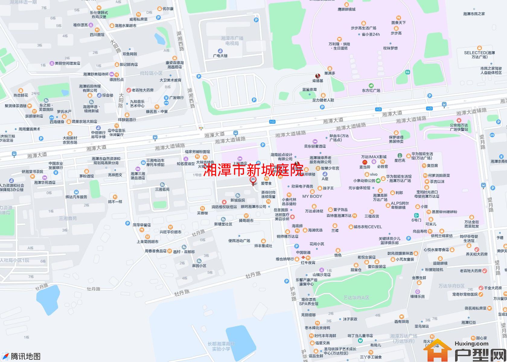新城庭院小区 - 户型网