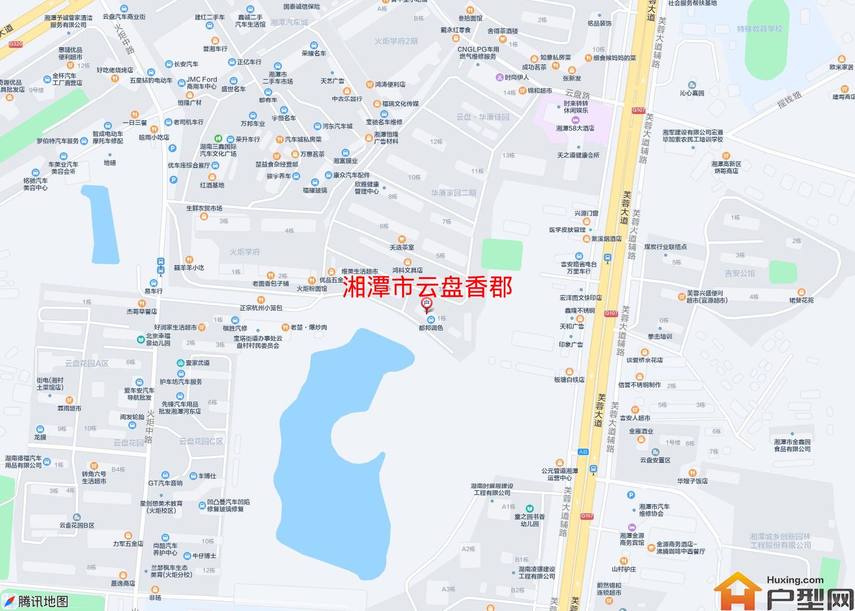 云盘香郡小区 - 户型网