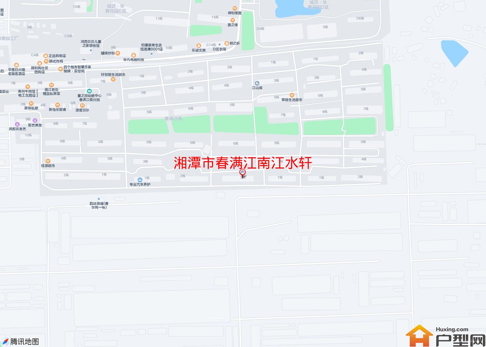 春满江南江水轩小区 - 户型网