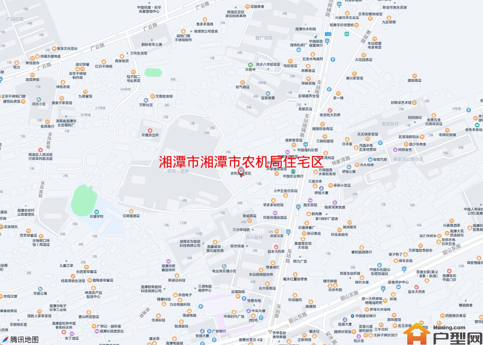 湘潭市农机局住宅区小区 - 户型网