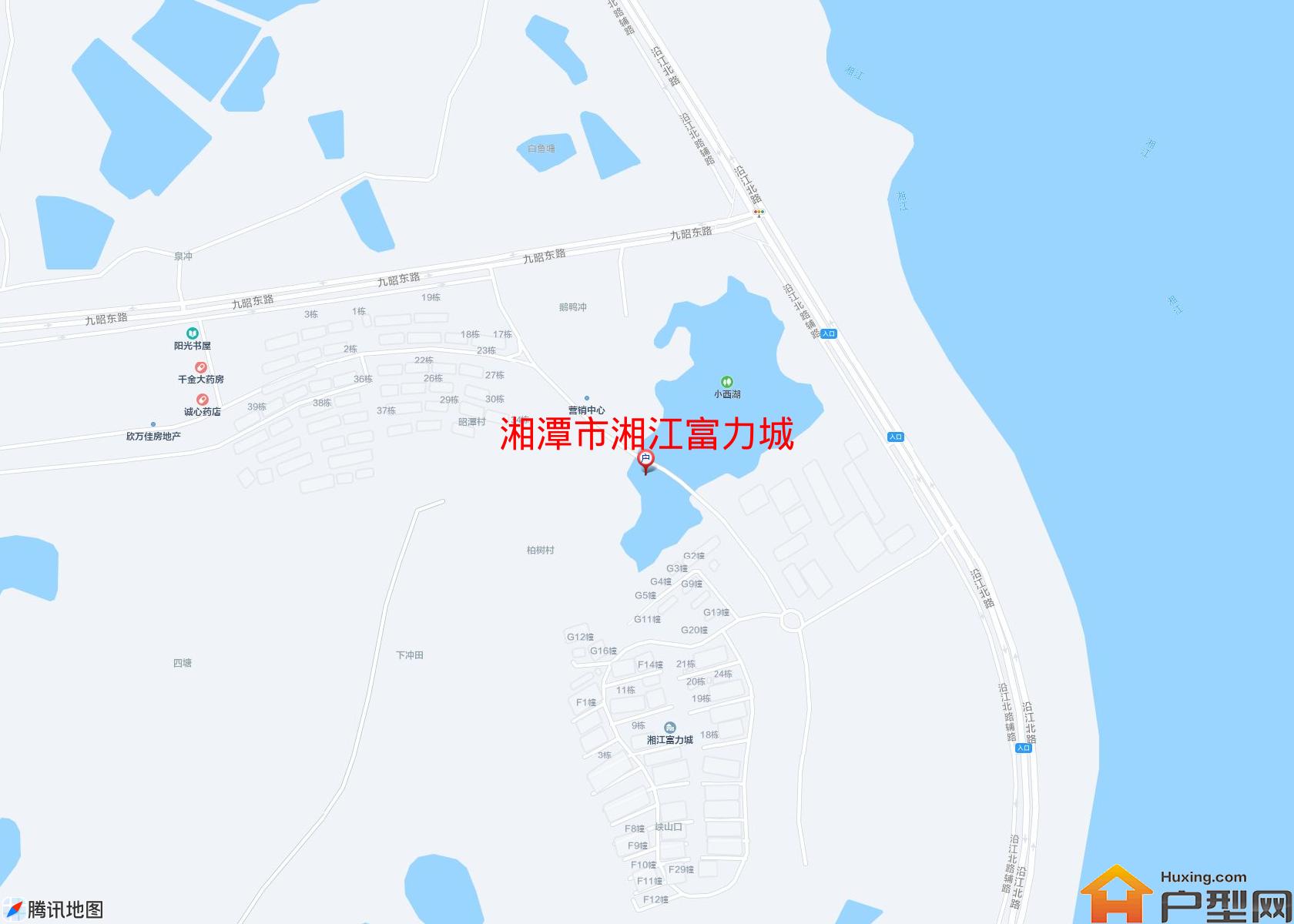 湘江富力城小区 - 户型网