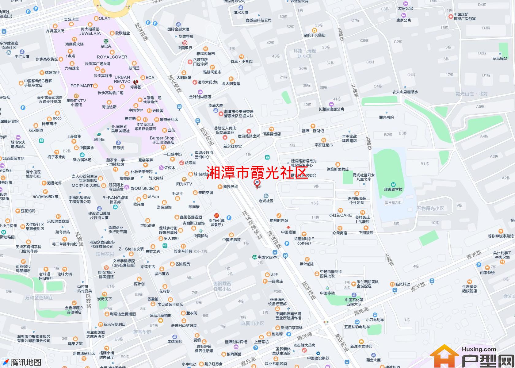 霞光社区小区 - 户型网