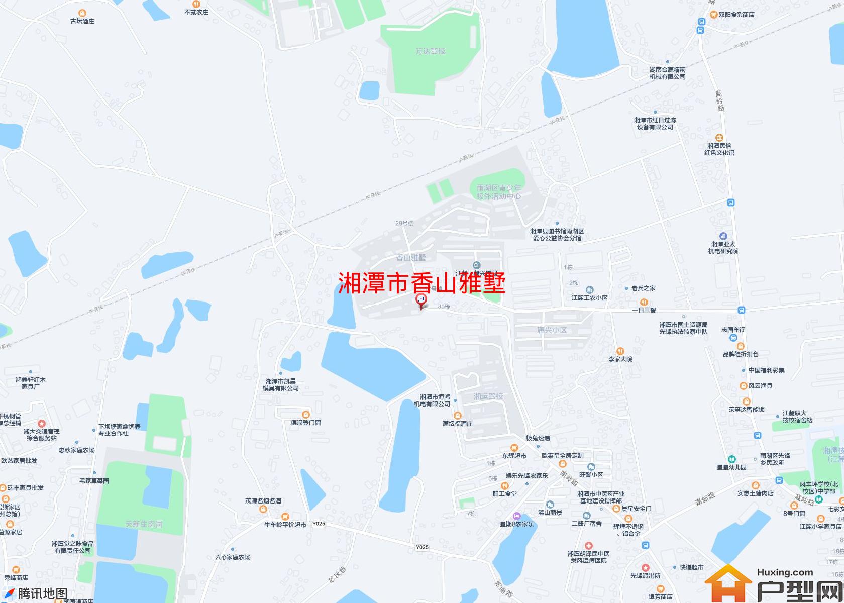 香山雅墅小区 - 户型网