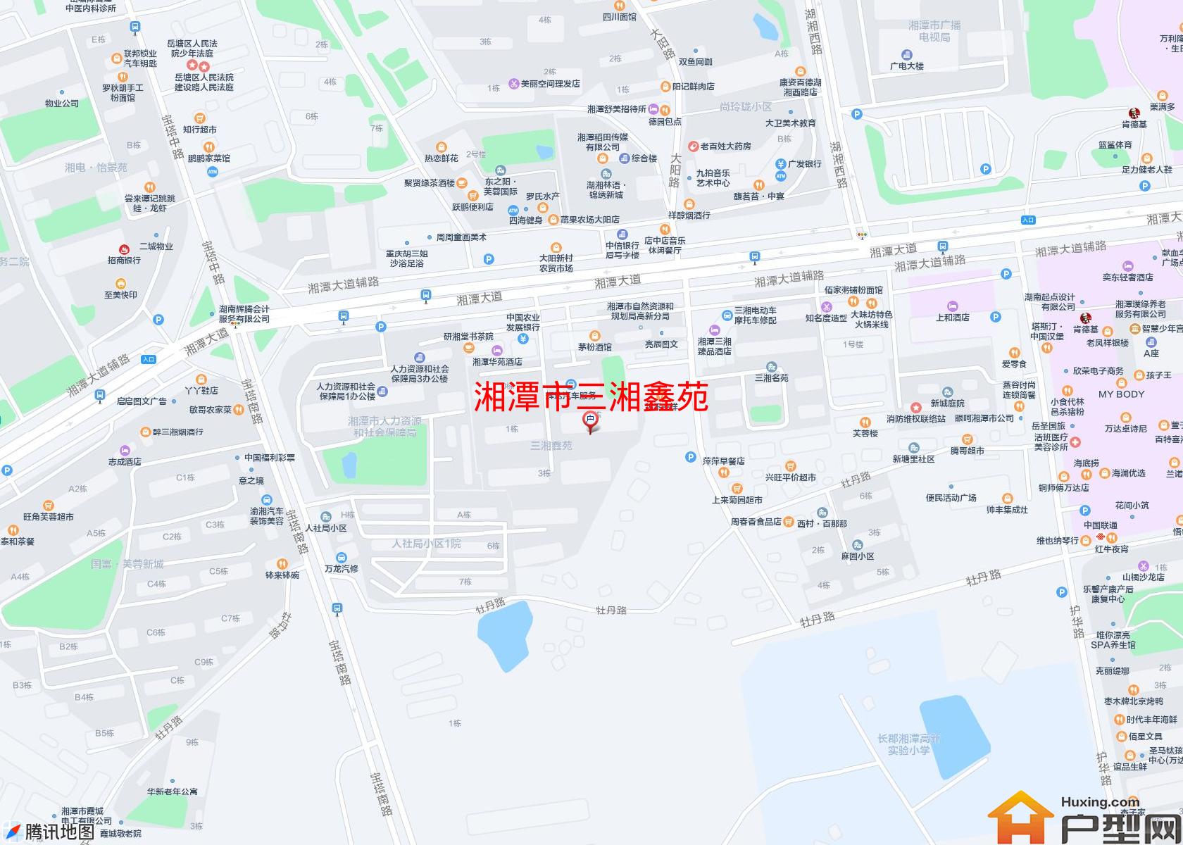 三湘鑫苑小区 - 户型网
