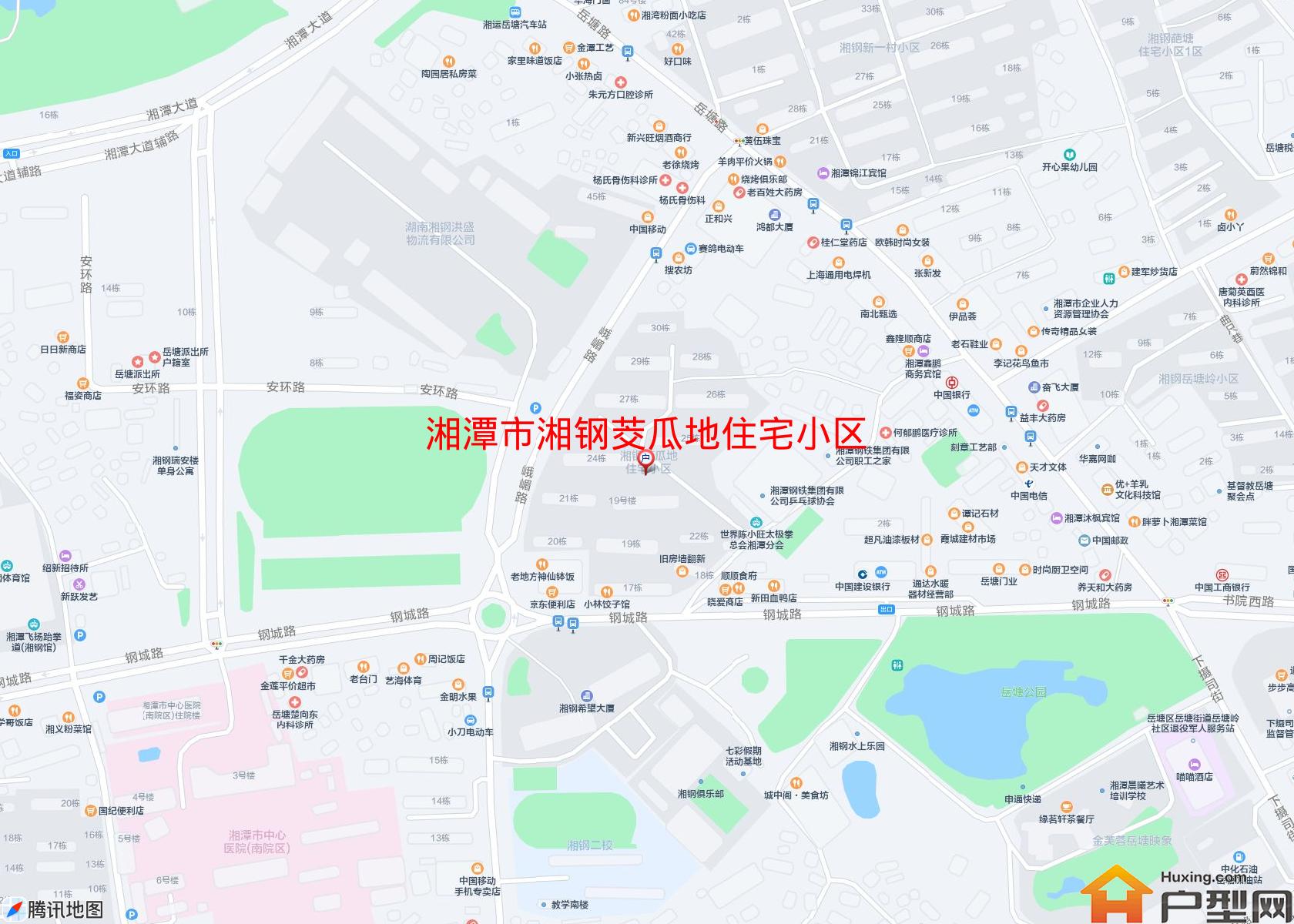湘钢茭瓜地住宅小区小区 - 户型网