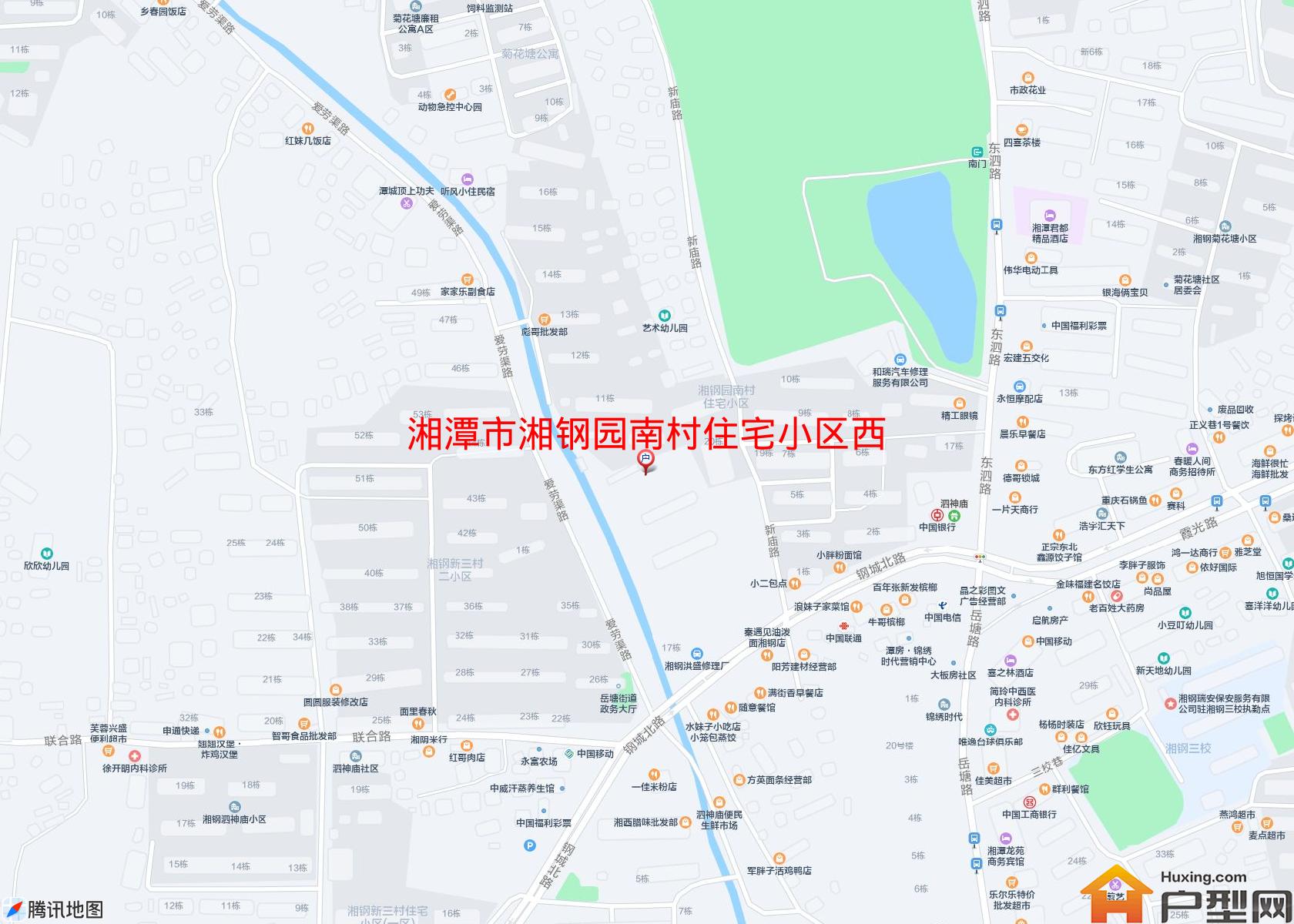 湘钢园南村住宅小区西区小区 - 户型网