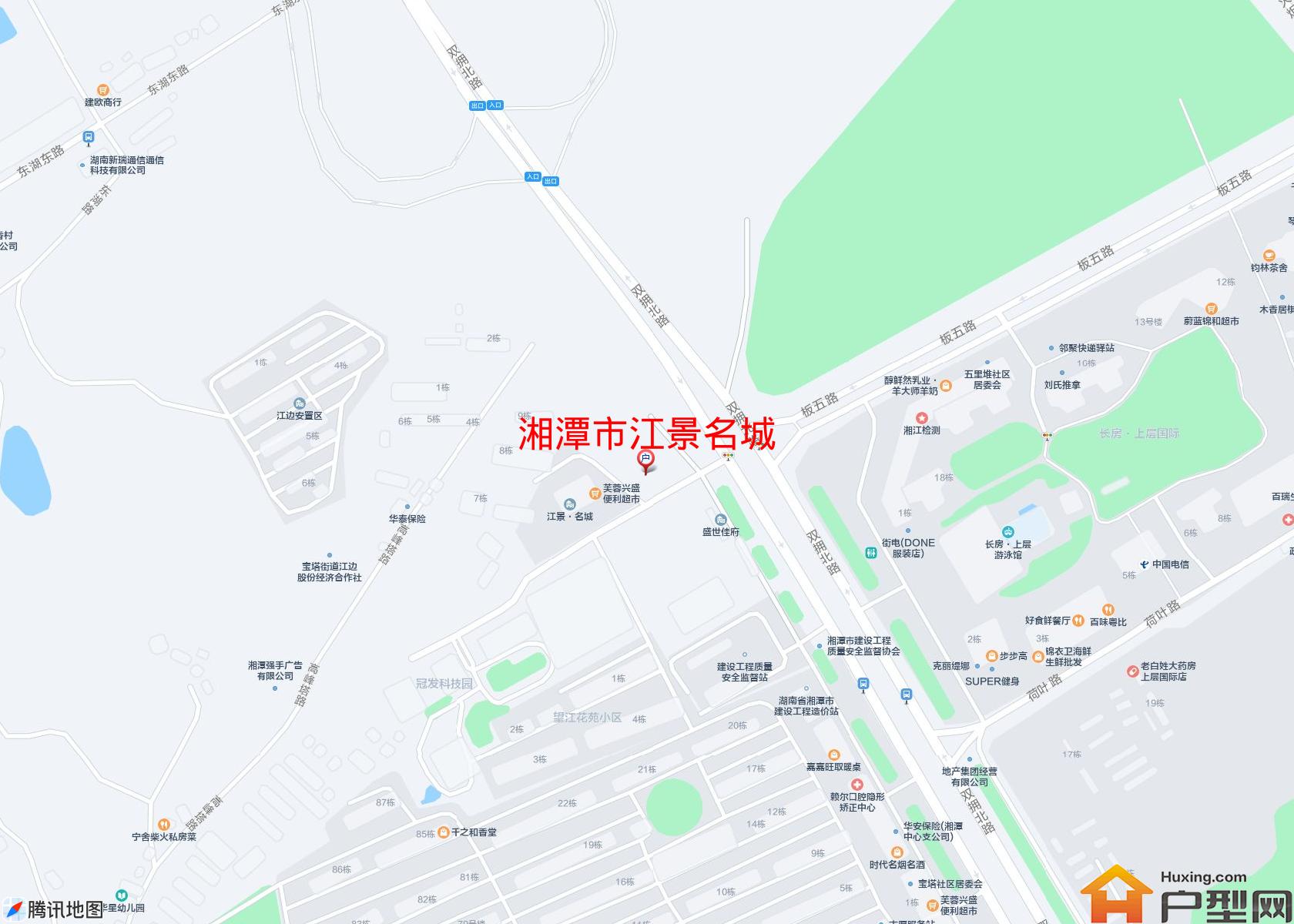 江景名城小区 - 户型网