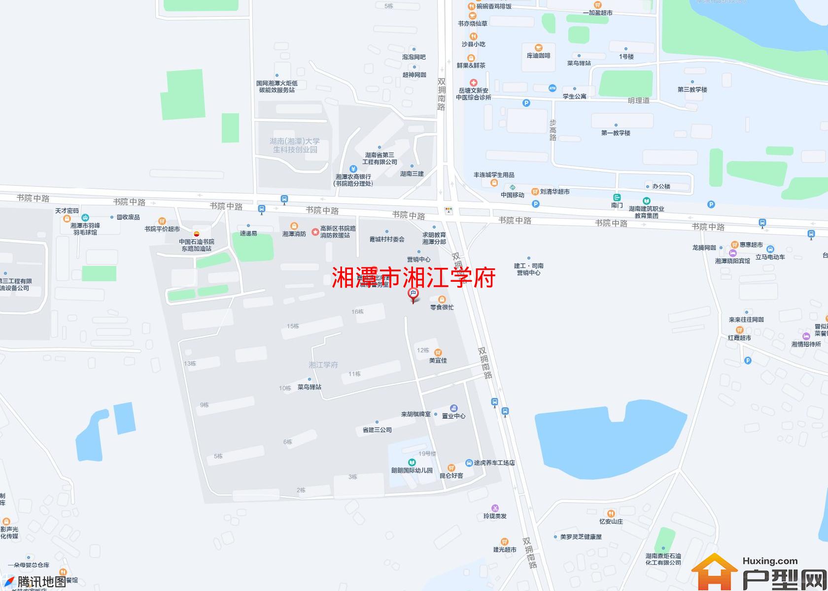 湘江学府小区 - 户型网