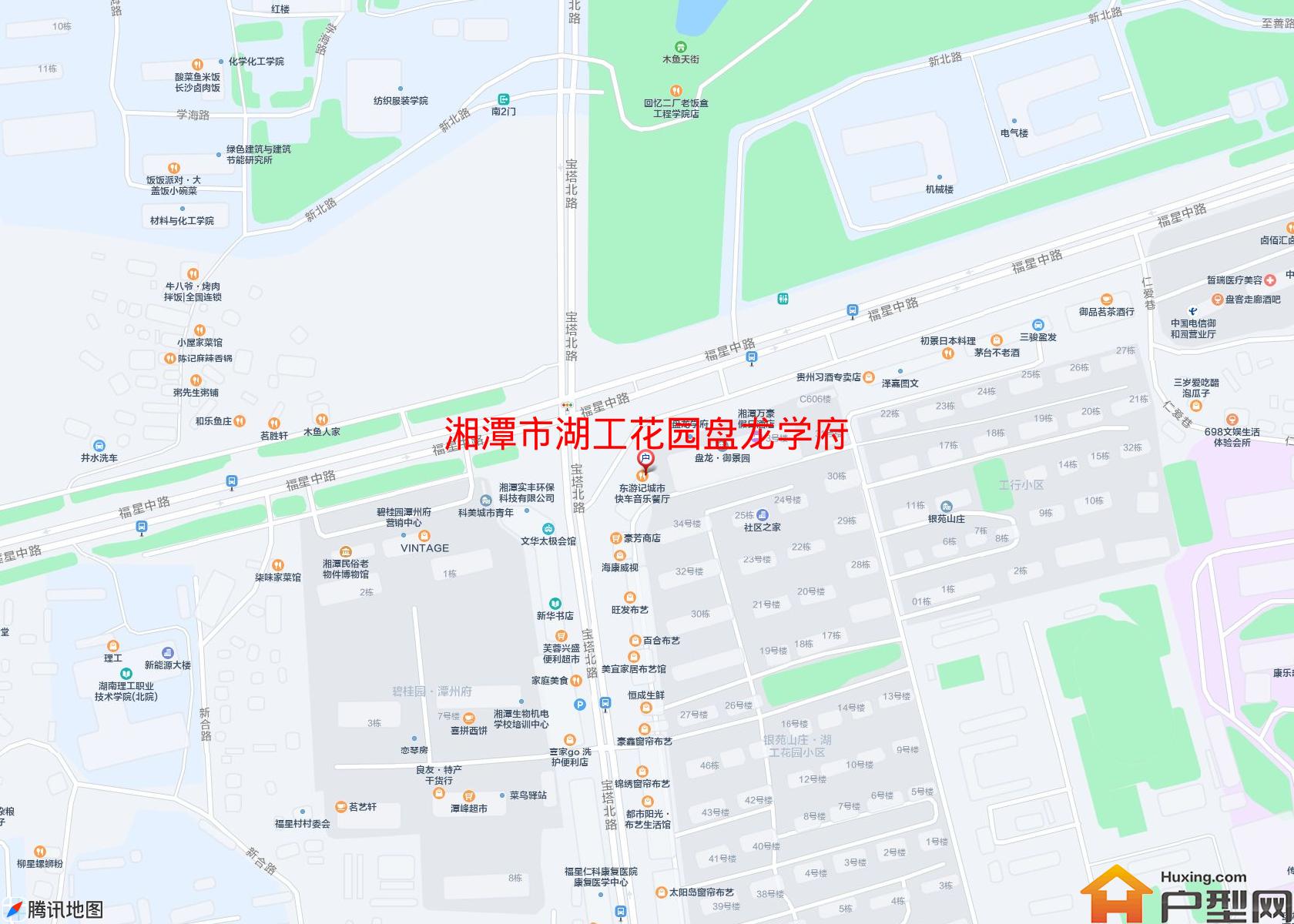 湖工花园盘龙学府小区 - 户型网