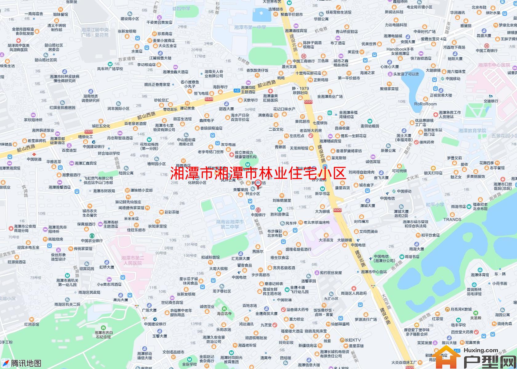 湘潭市林业住宅小区小区 - 户型网
