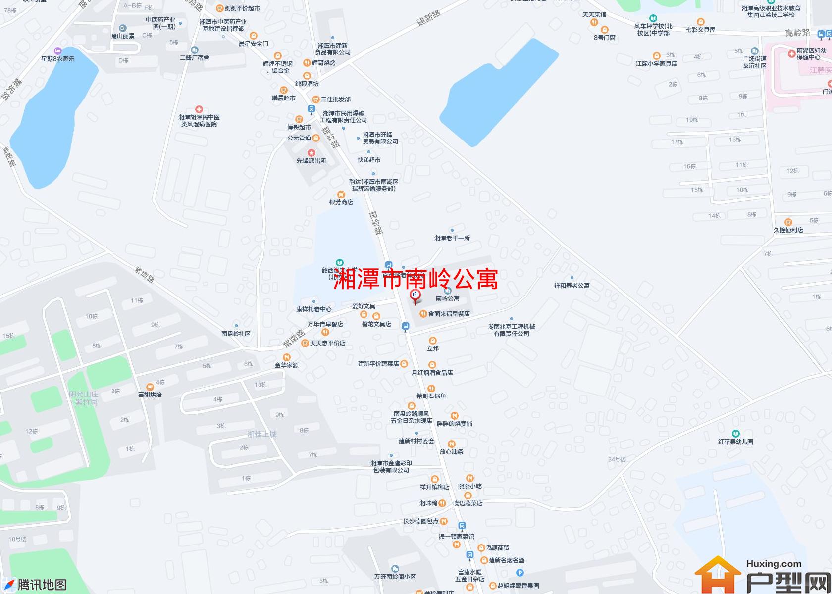 南岭公寓小区 - 户型网