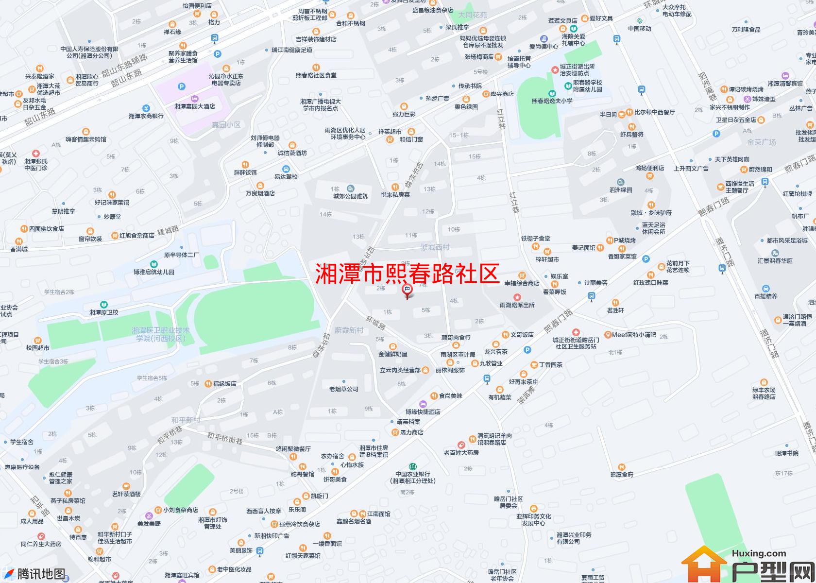 熙春路社区小区 - 户型网