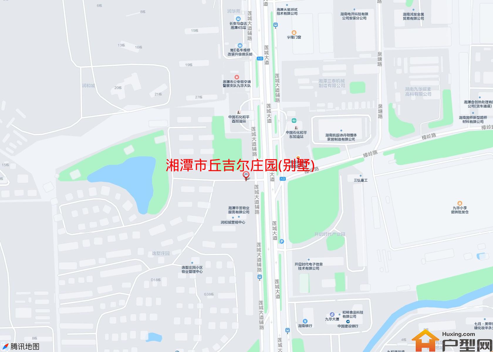 丘吉尔庄园(别墅)小区 - 户型网