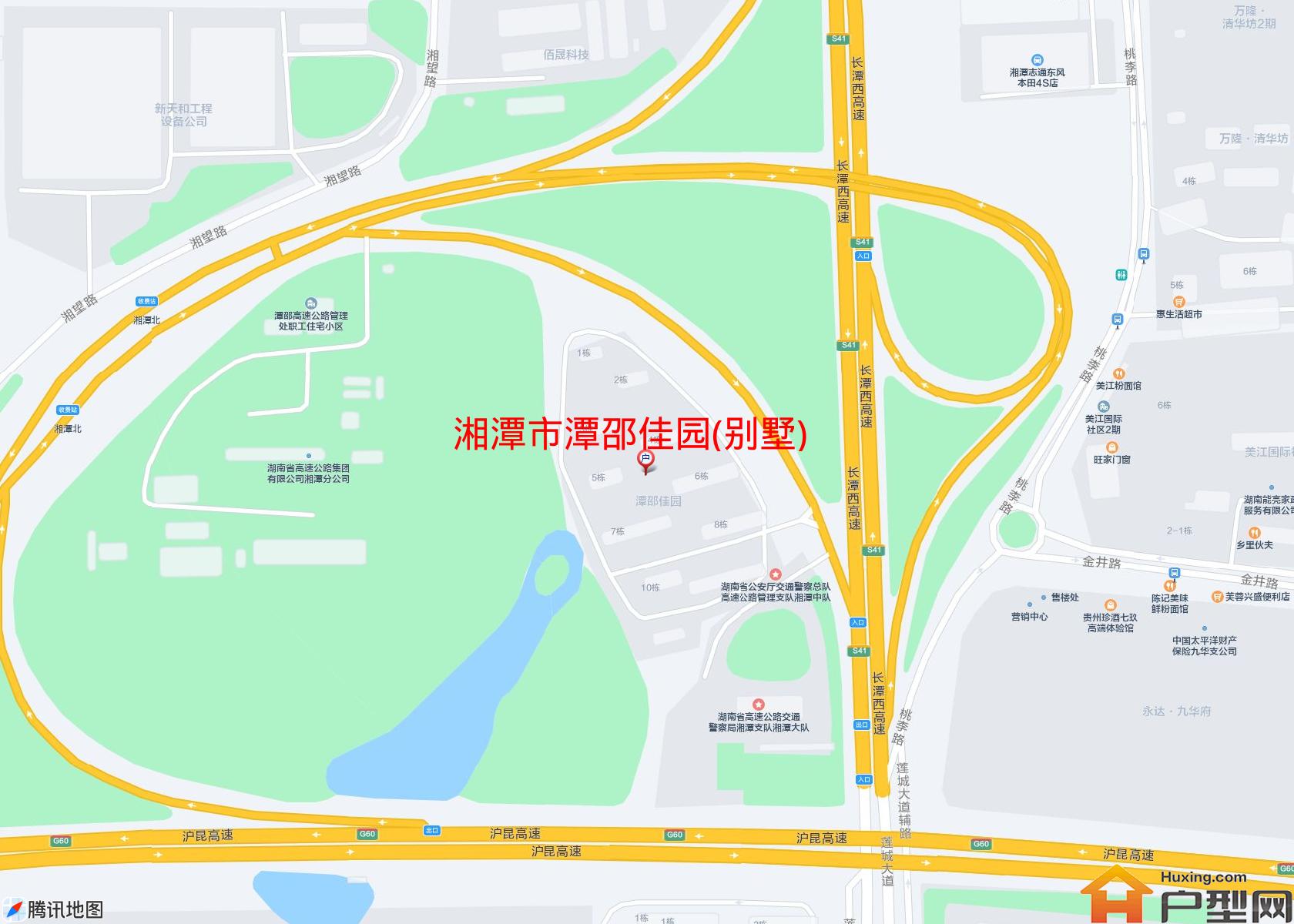 潭邵佳园(别墅)小区 - 户型网