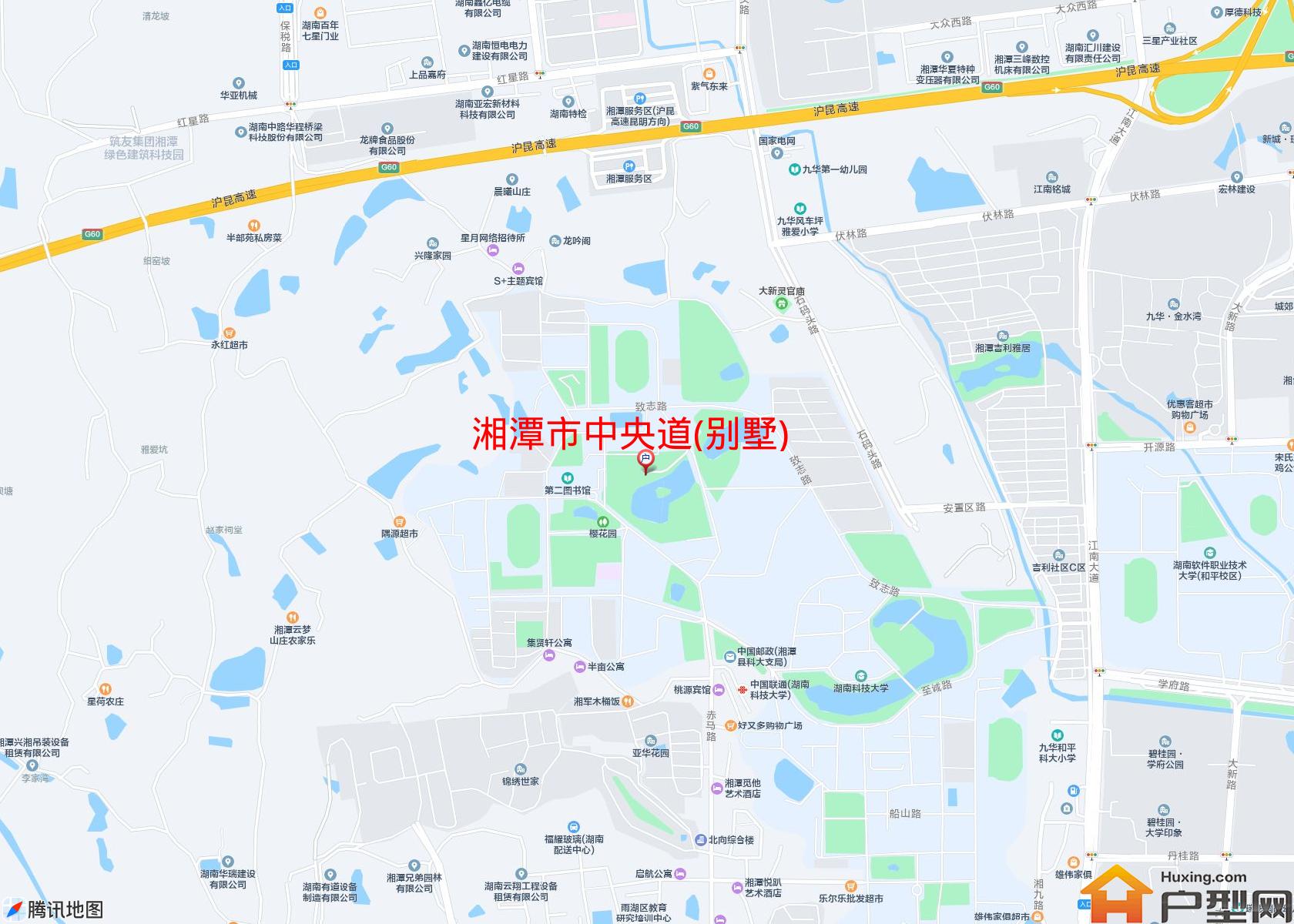 中央道(别墅)小区 - 户型网