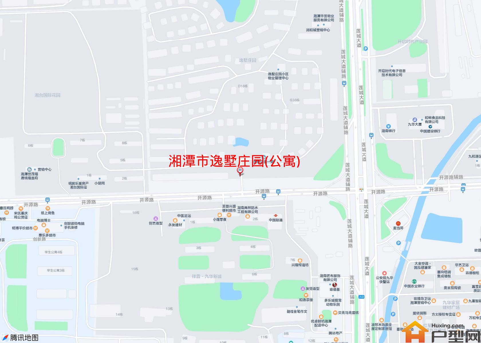 逸墅庄园(公寓)小区 - 户型网