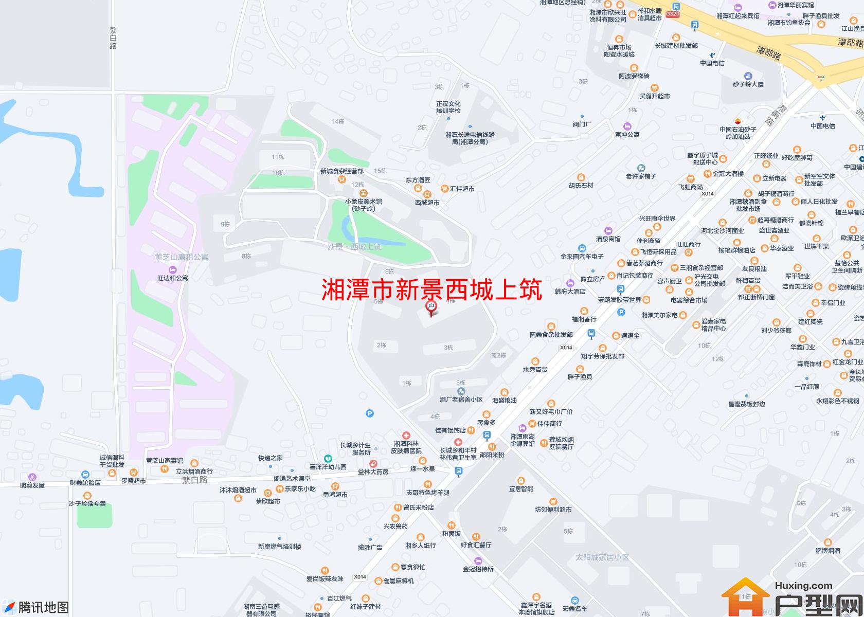新景西城上筑小区 - 户型网