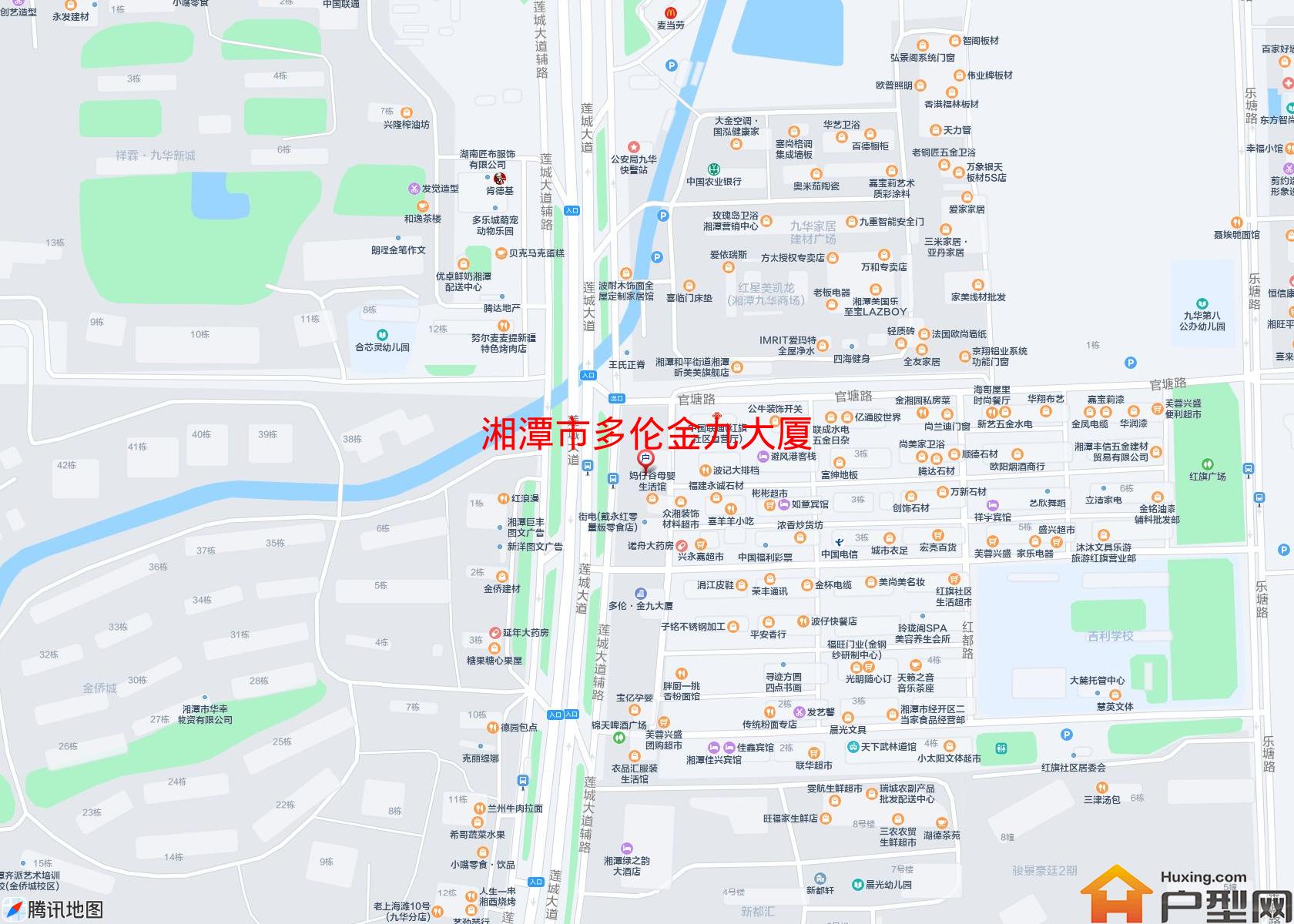 多伦金九大厦小区 - 户型网
