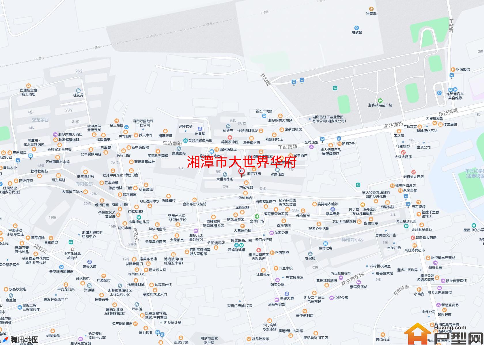 大世界华府小区 - 户型网