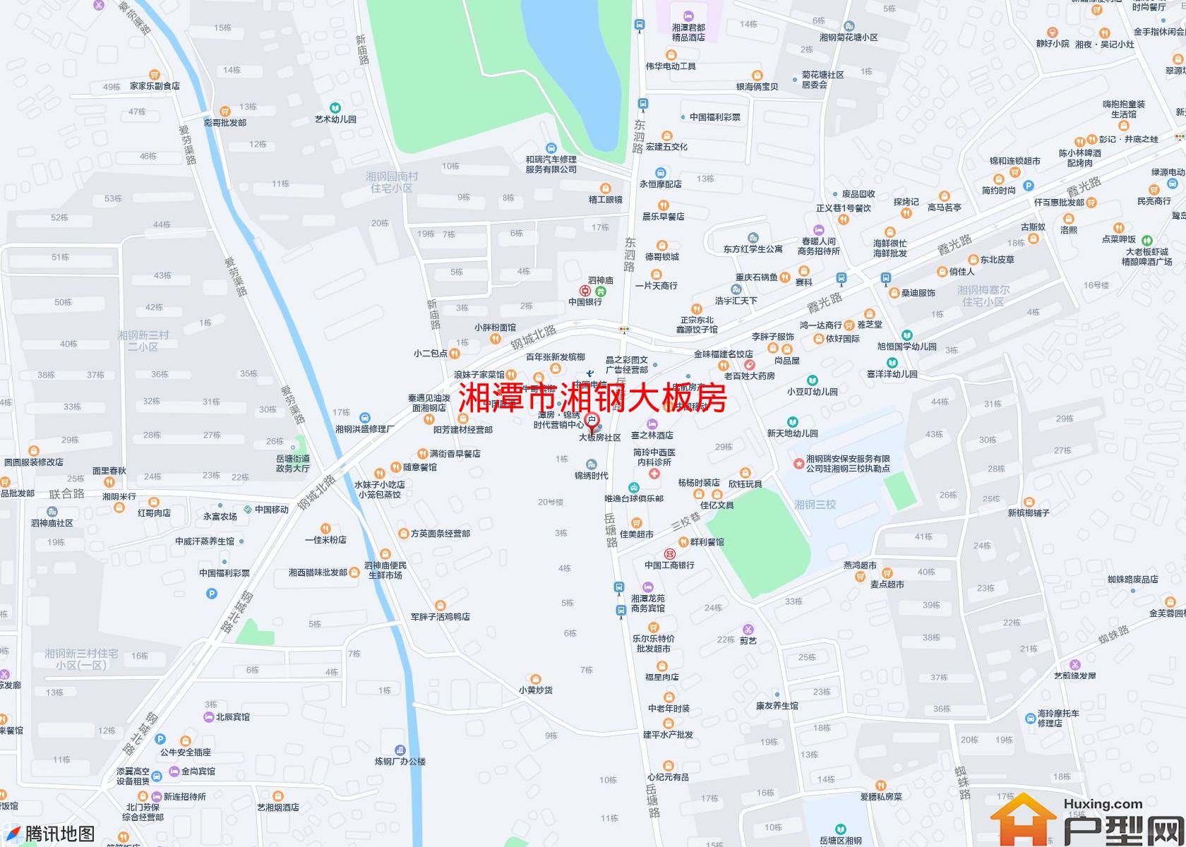 湘钢大板房小区 - 户型网