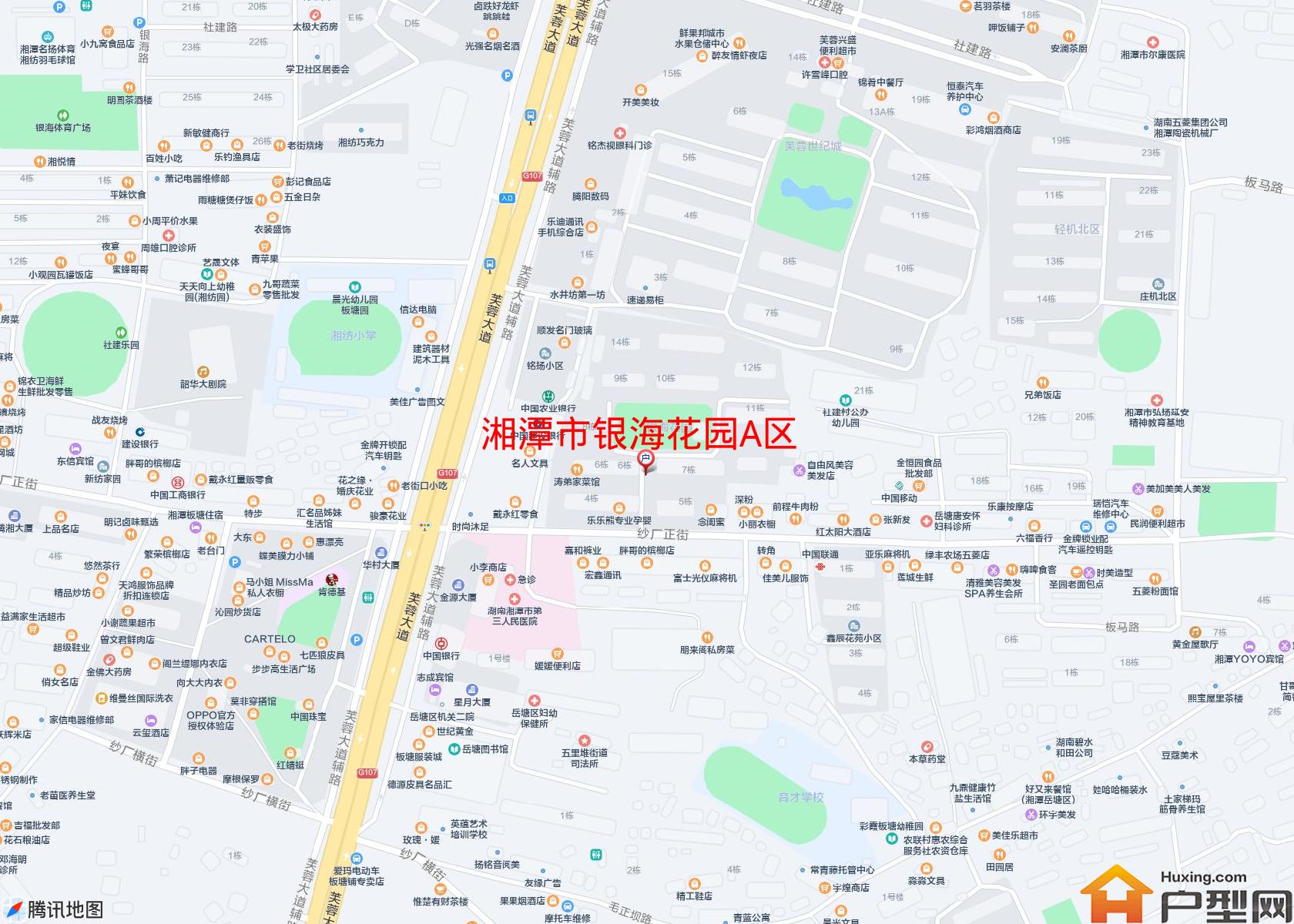 银海花园A区小区 - 户型网