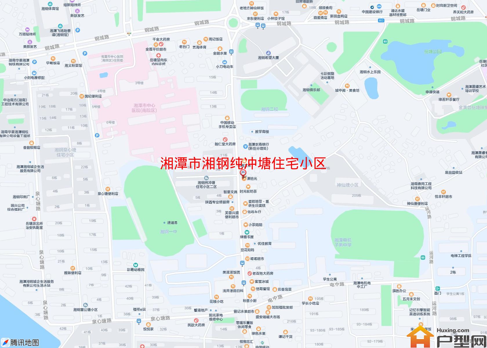 湘钢纯冲塘住宅小区小区 - 户型网