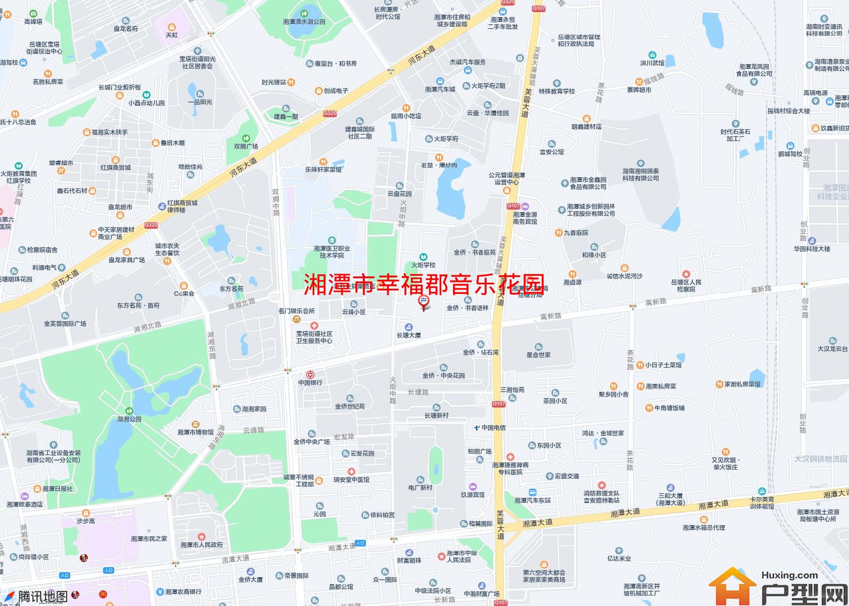 幸福郡音乐花园小区 - 户型网
