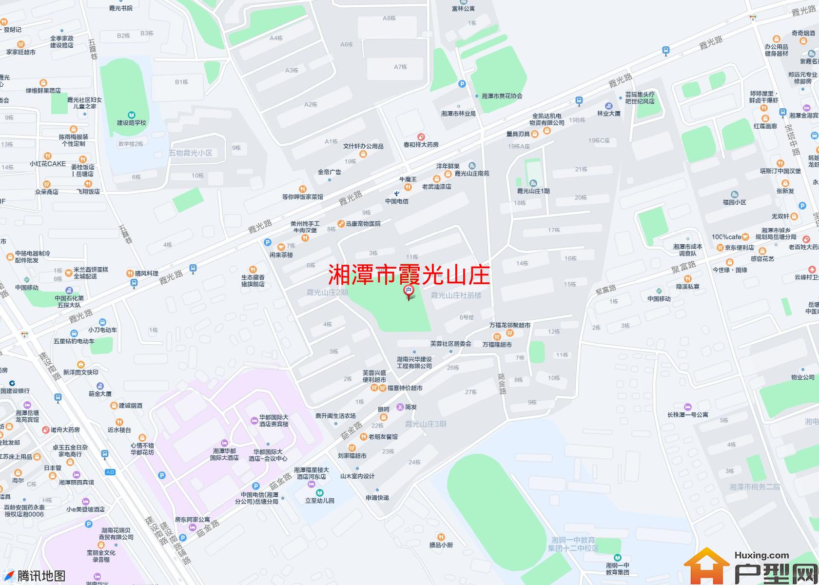 霞光山庄小区 - 户型网