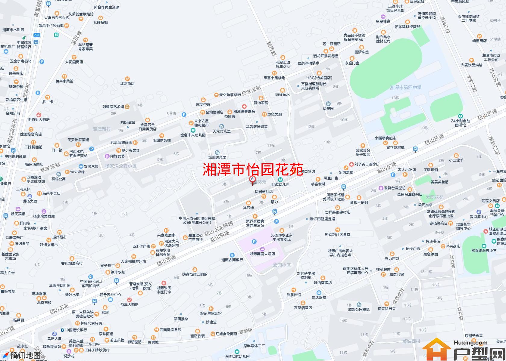 怡园花苑小区 - 户型网