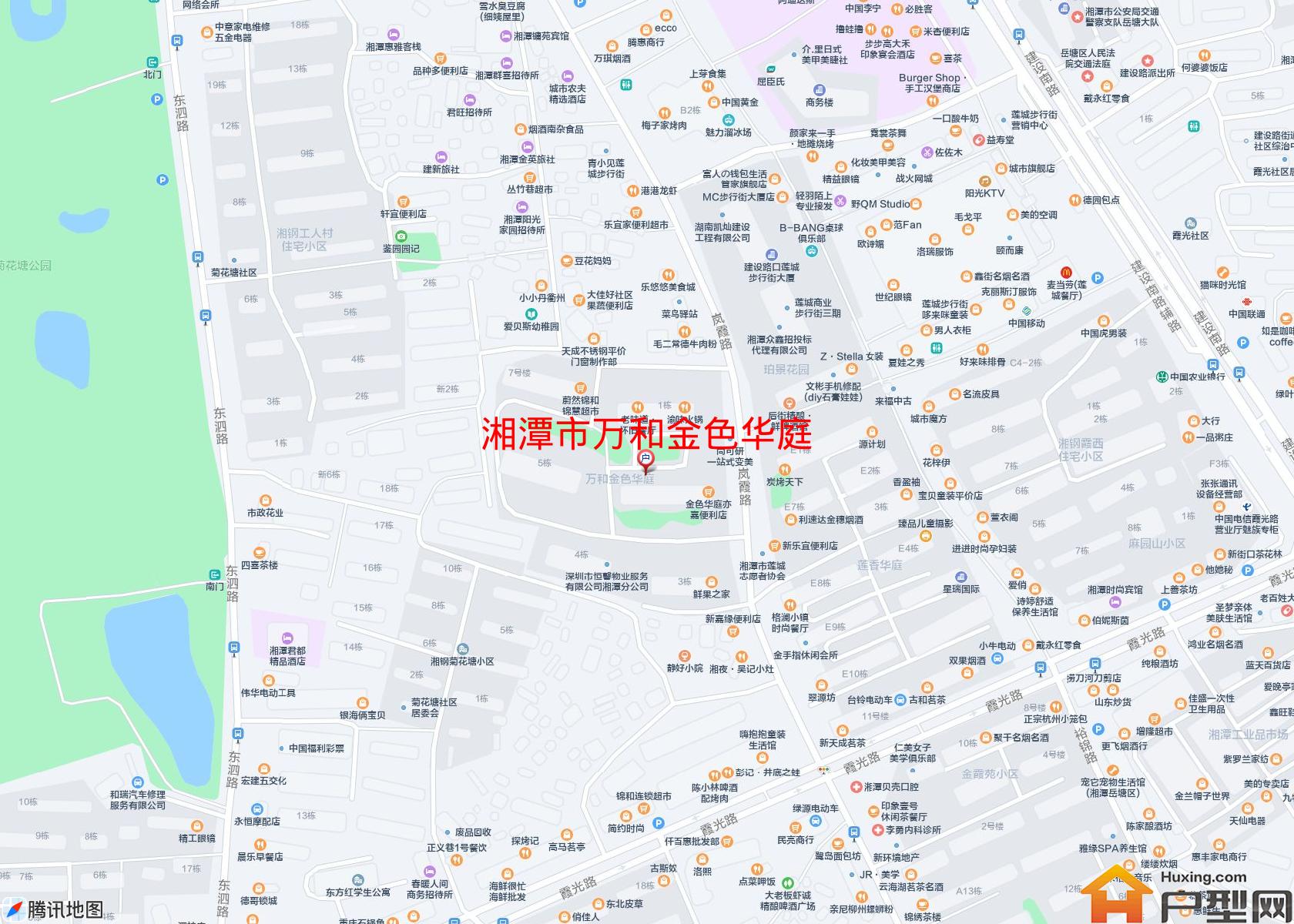 万和金色华庭小区 - 户型网