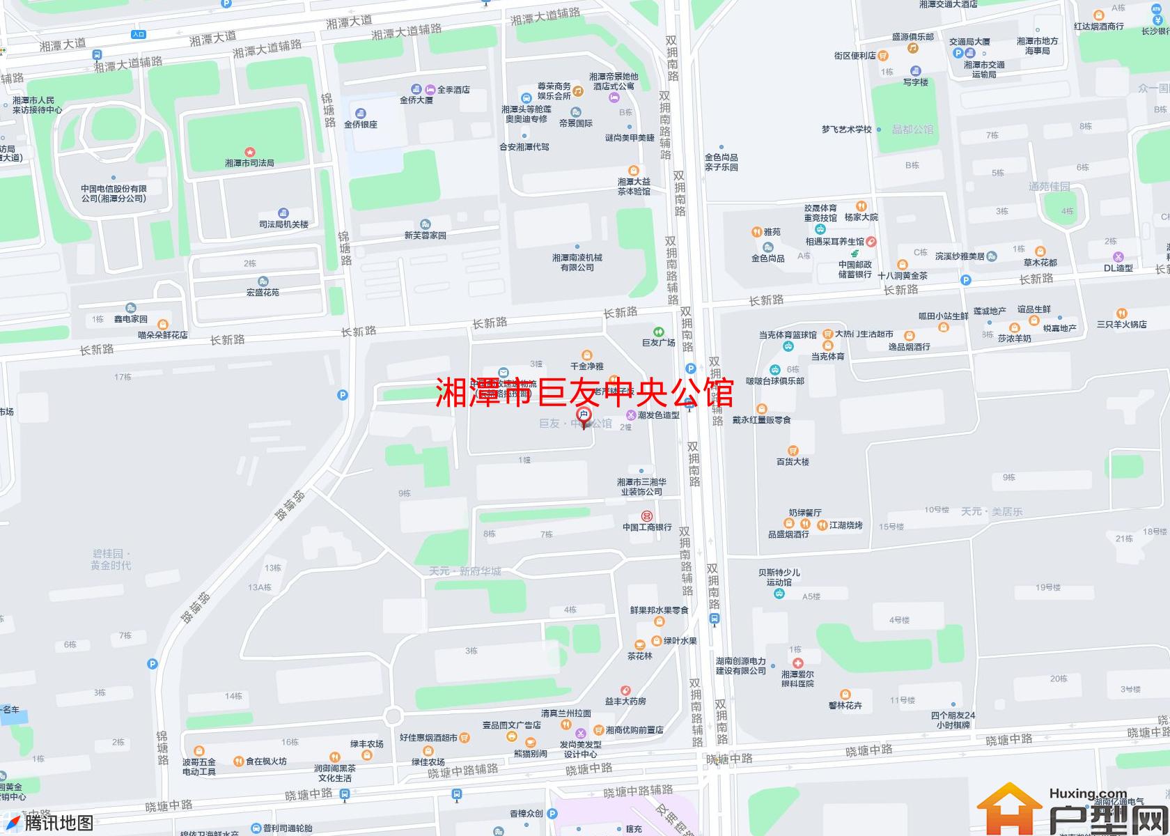 巨友中央公馆小区 - 户型网