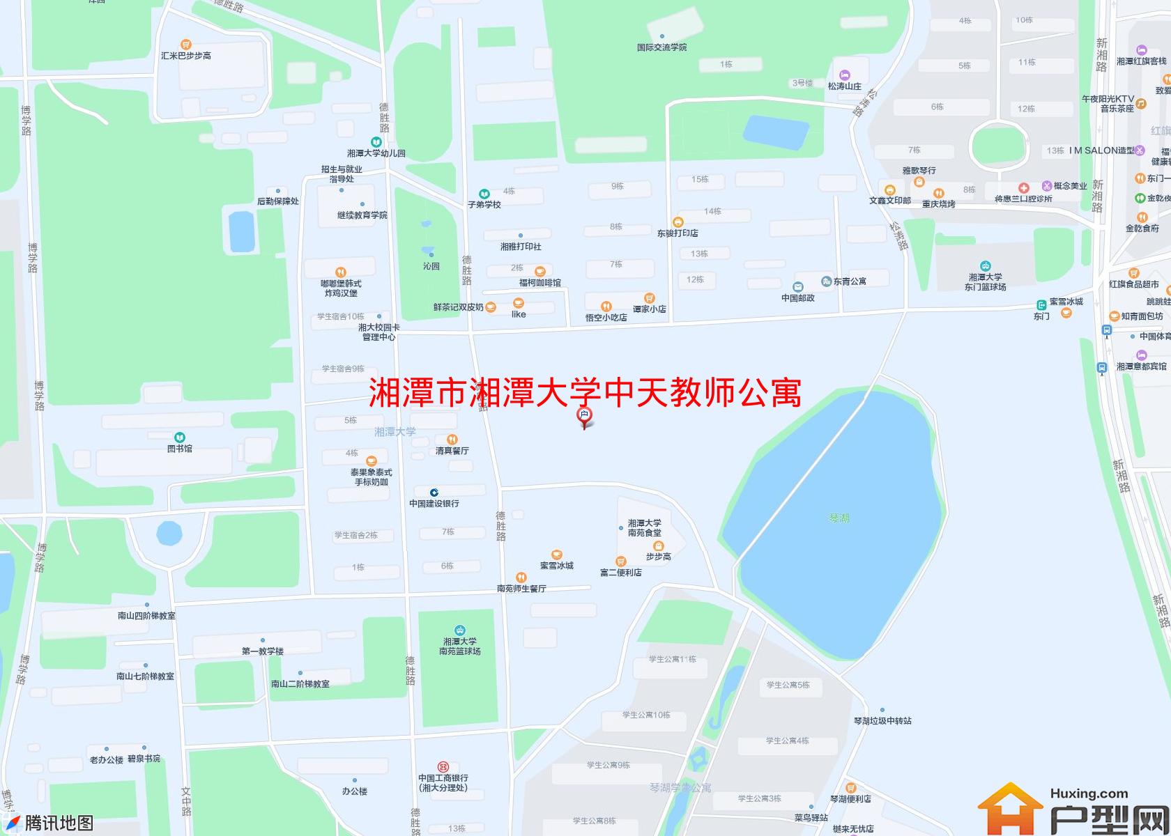 湘潭大学中天教师公寓小区 - 户型网