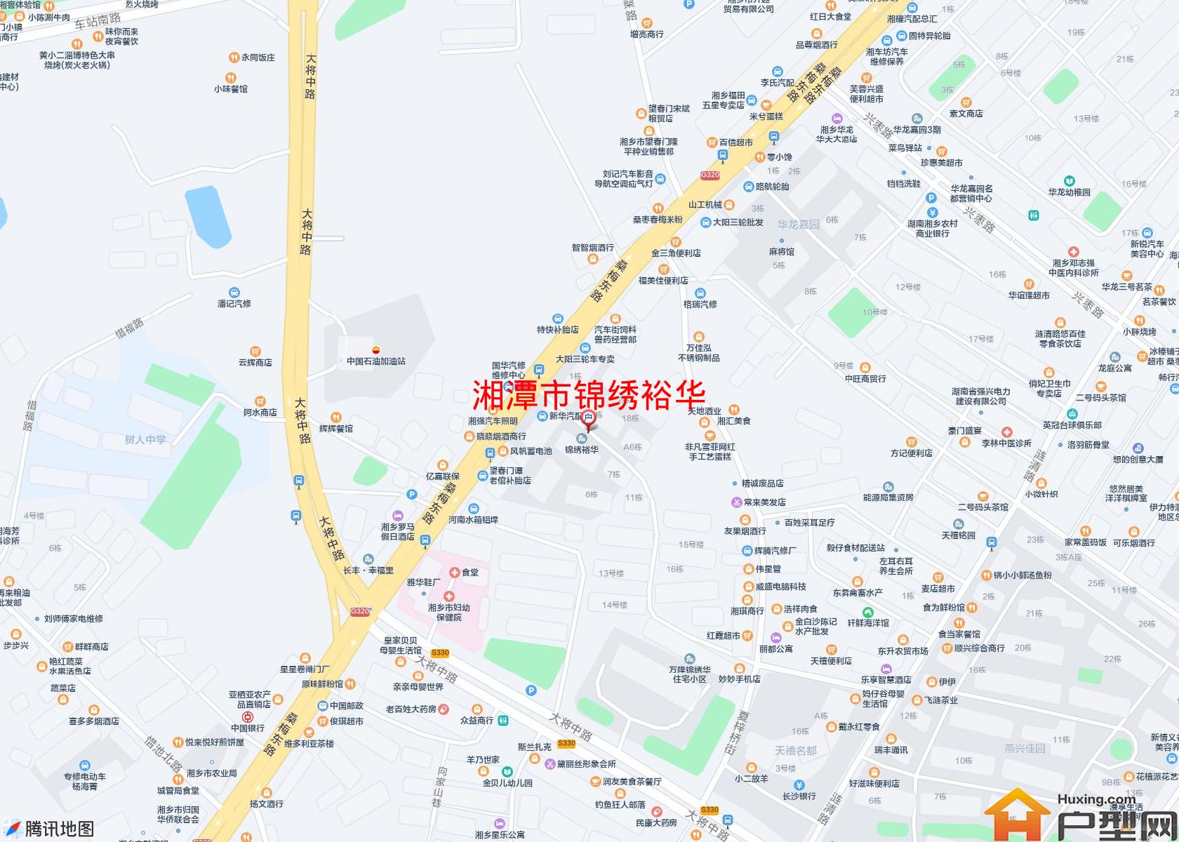 锦绣裕华小区 - 户型网