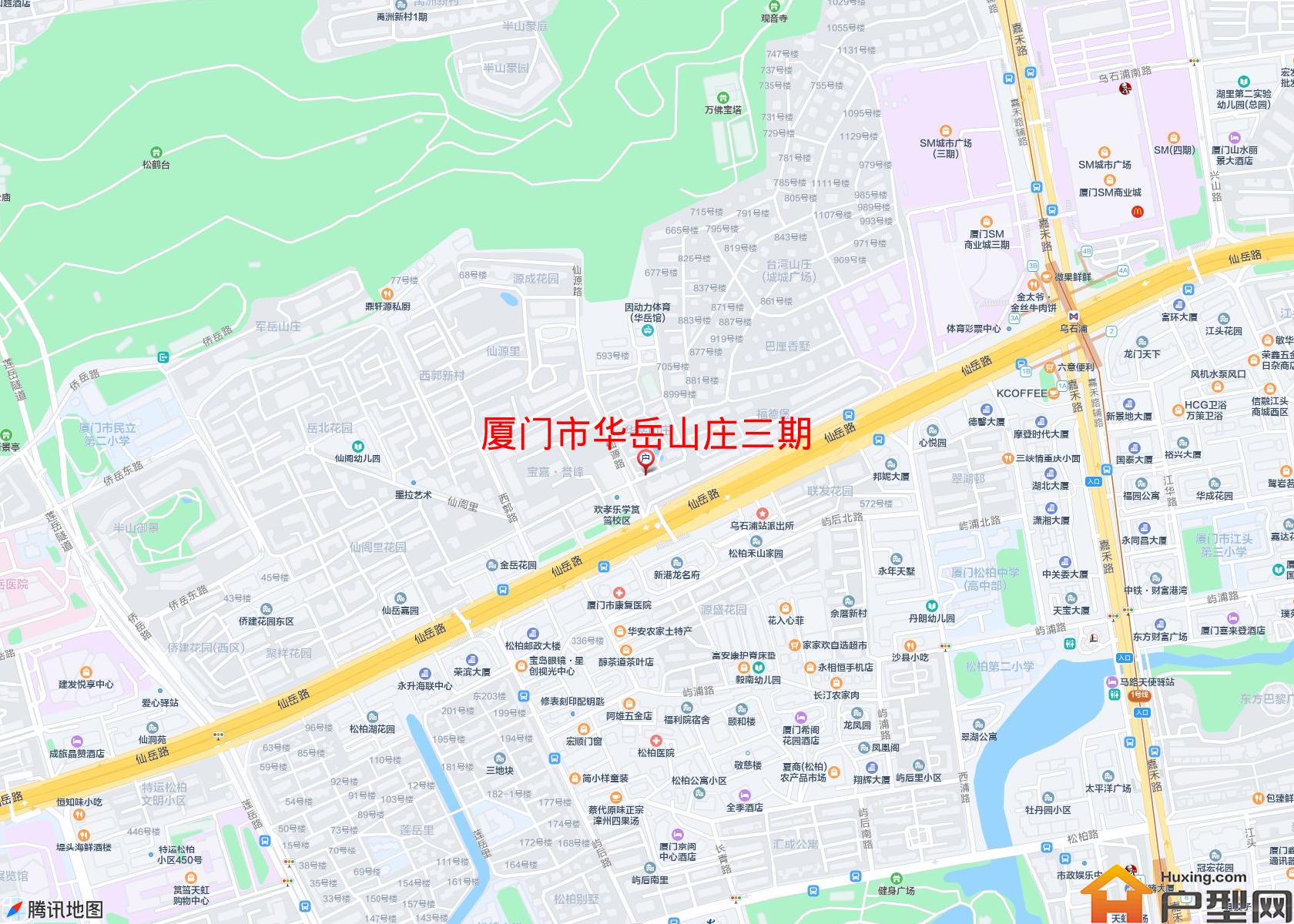 华岳山庄三期小区 - 户型网