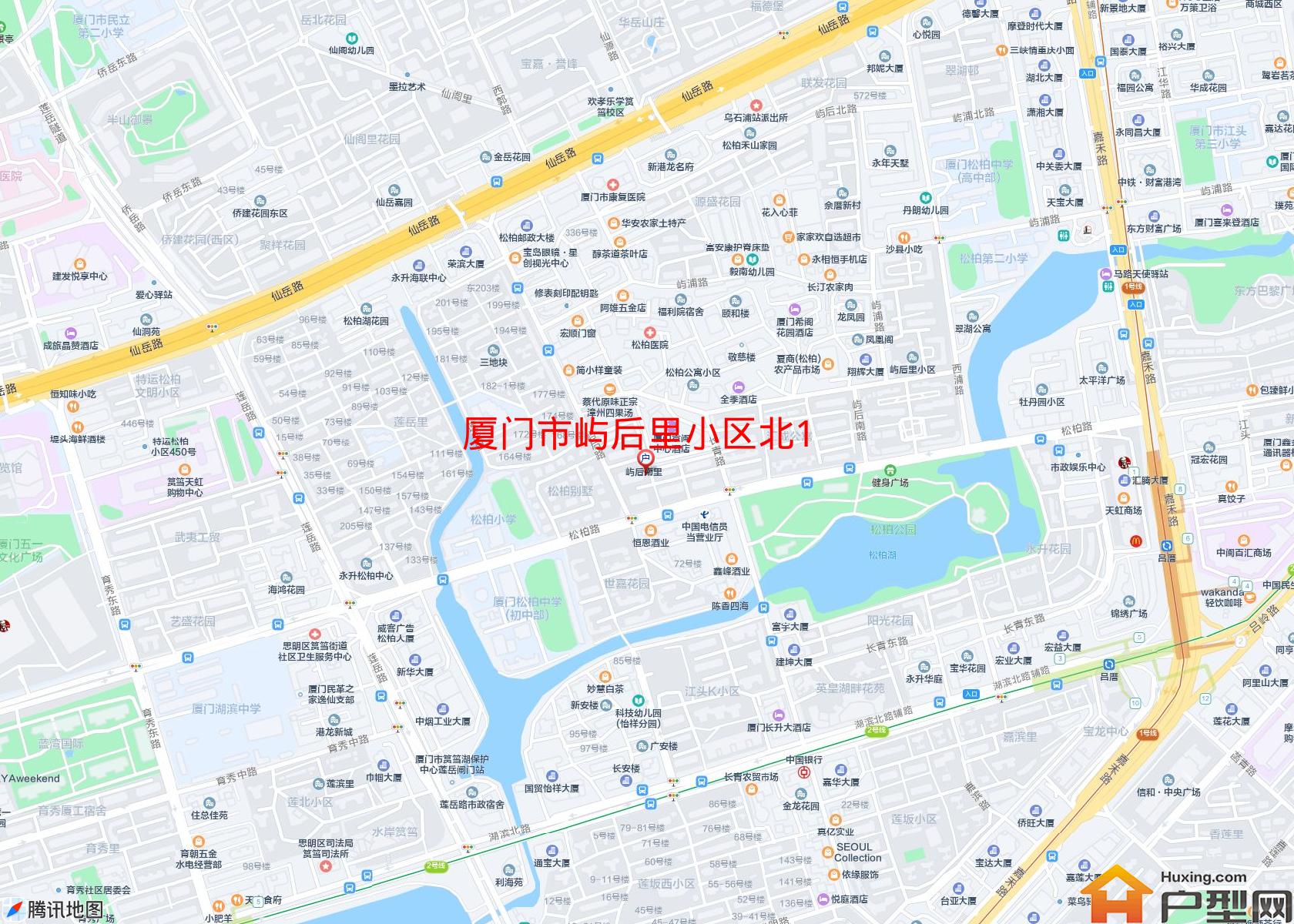 屿后里小区北1小区 - 户型网
