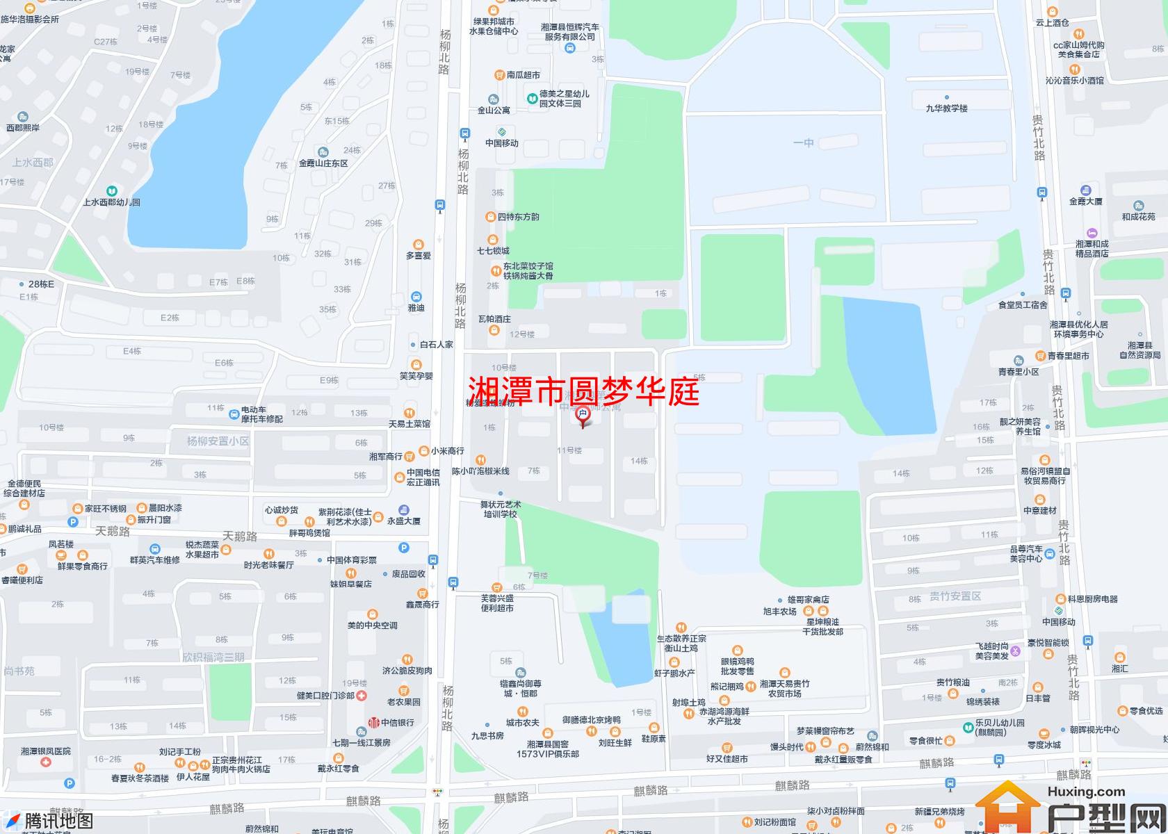 圆梦华庭小区 - 户型网